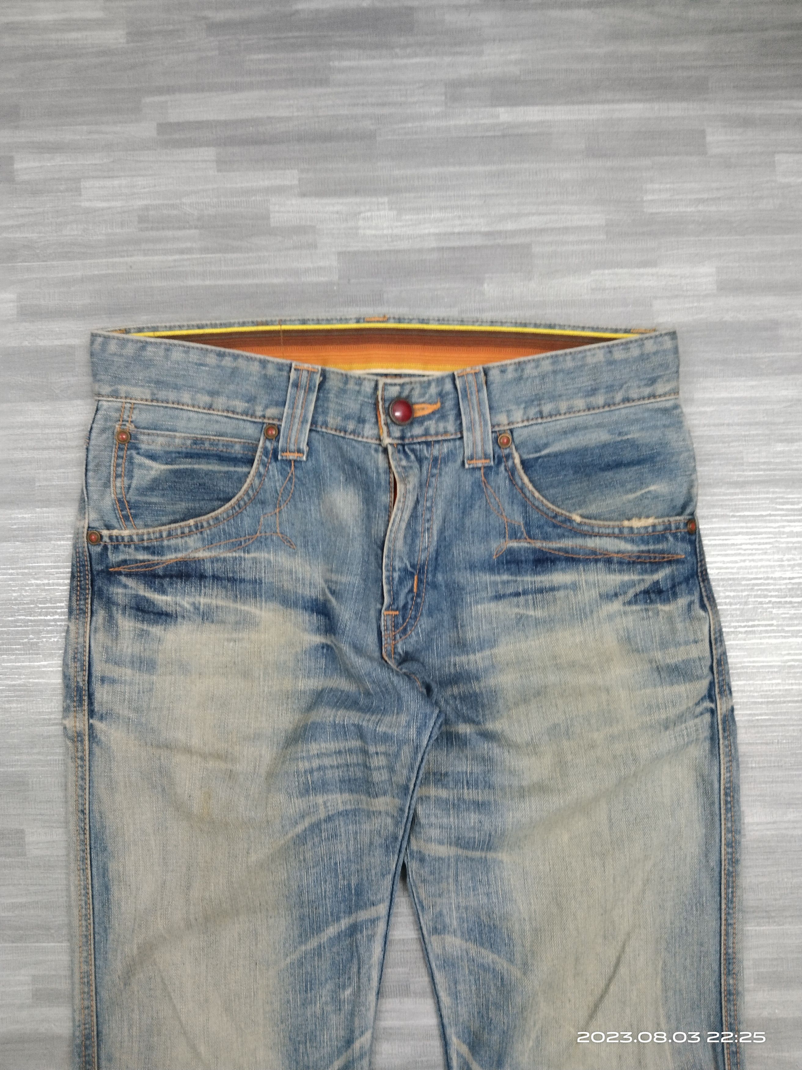 Edwin FLARE SICK FADED BLUE TRIP DENIM PANTS Size US 31 - 4 Thumbnail