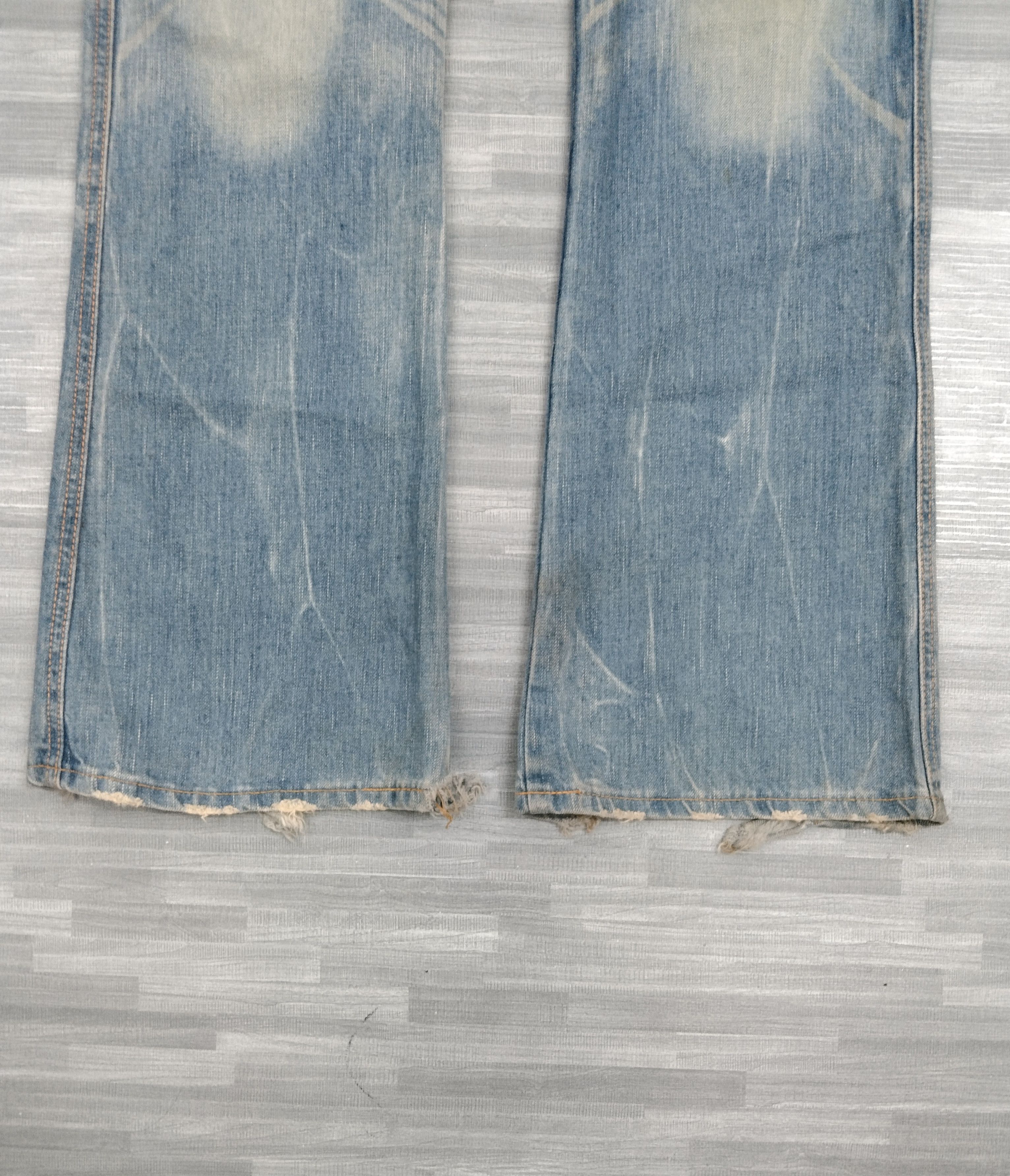Edwin FLARE SICK FADED BLUE TRIP DENIM PANTS Size US 31 - 7 Thumbnail