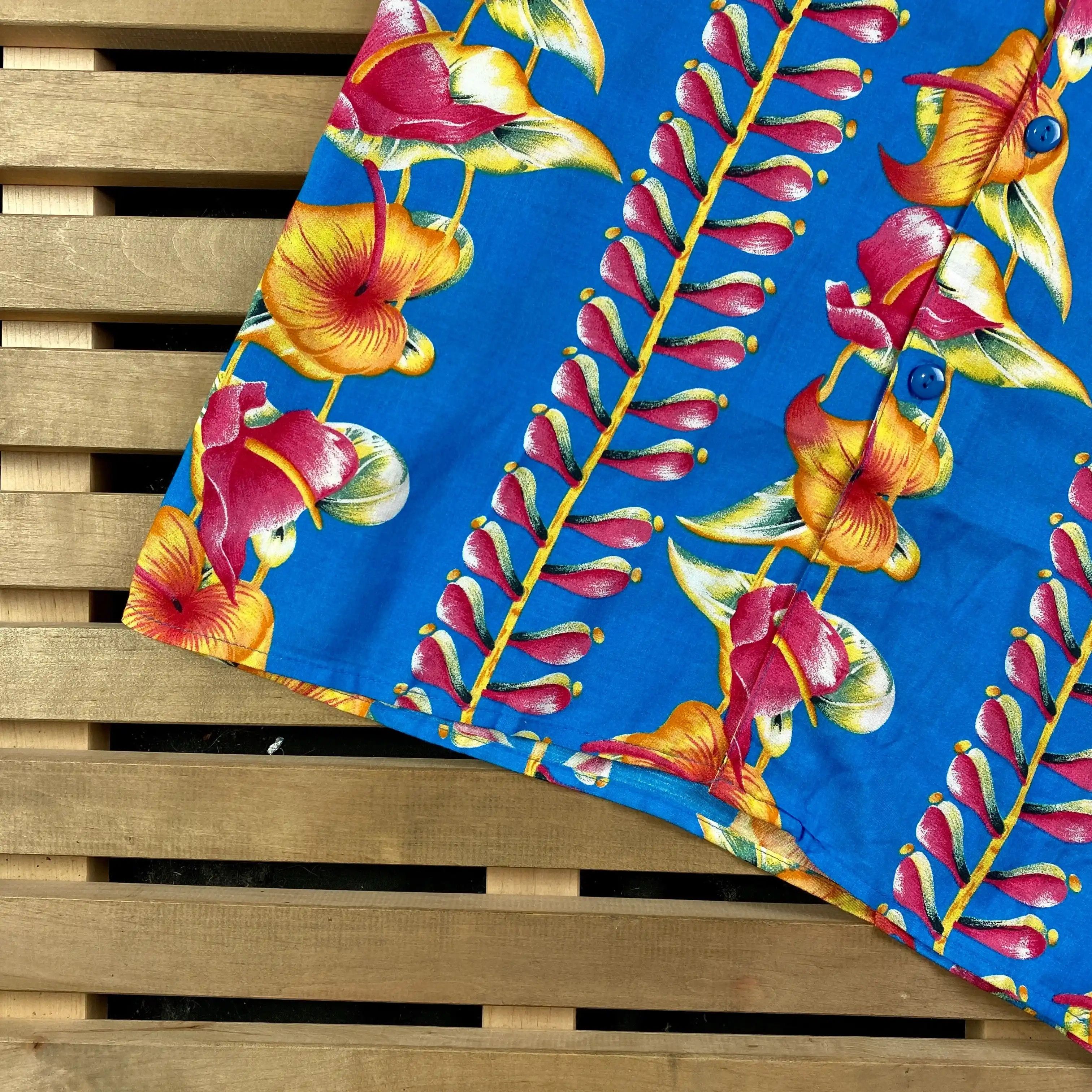Vintage Mens Vintage Hawaiian Shirt Aloha Size L Size US L / EU 52-54 / 3 - 3 Thumbnail