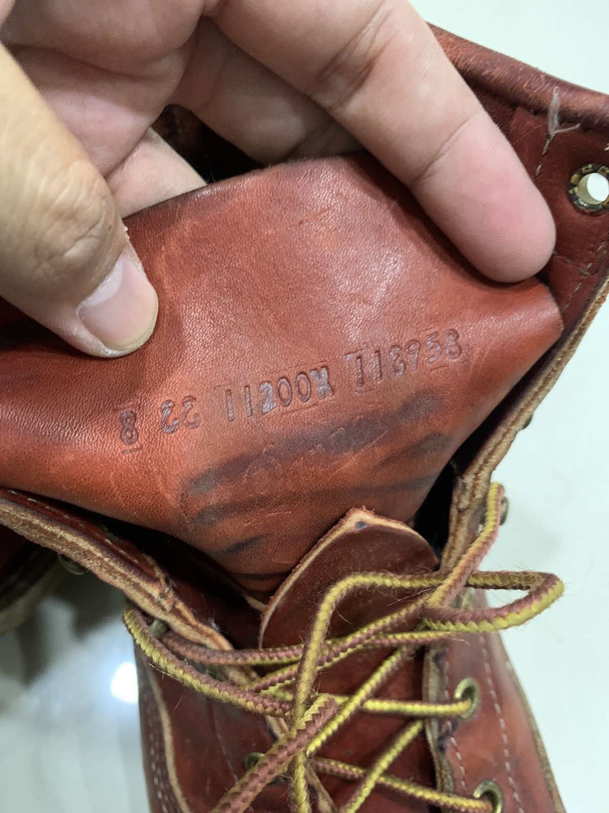 Danner × Vintage VINTAGE FULL LEATHER DANNER BULL RUN 6" BOOTS Size US 8 / EU 41 - 10 Thumbnail