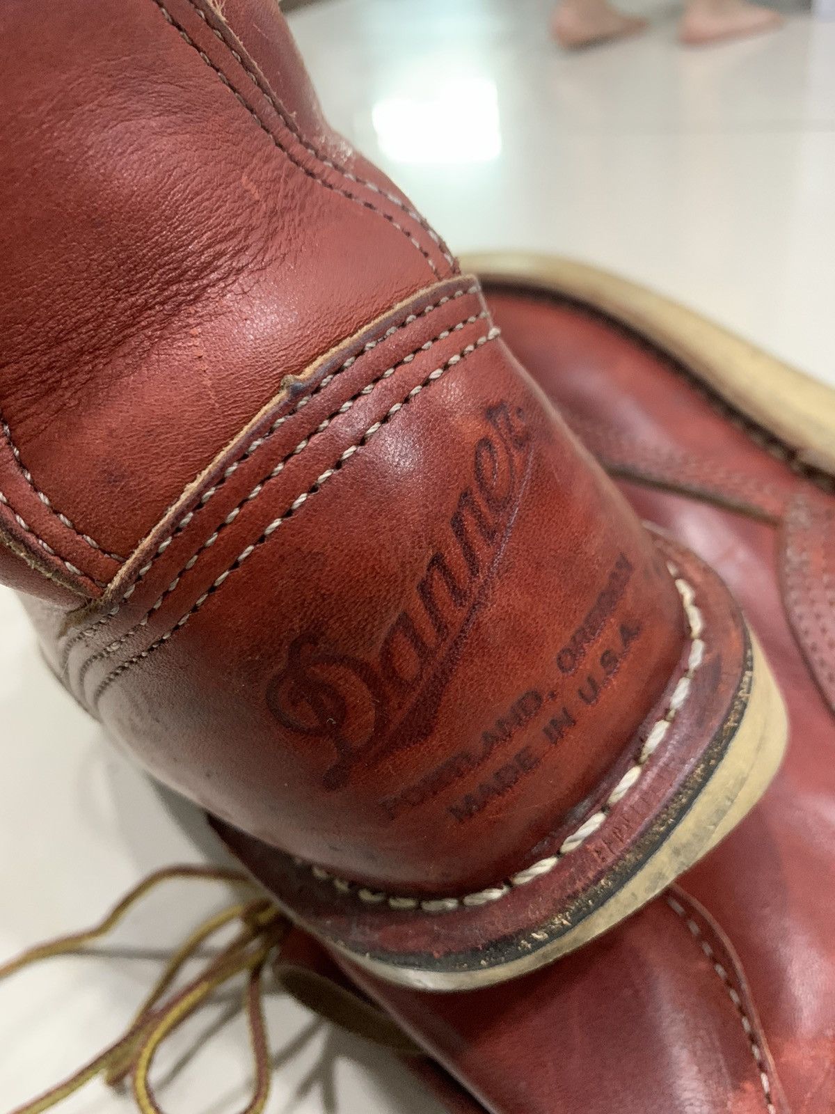 Danner × Vintage VINTAGE FULL LEATHER DANNER BULL RUN 6" BOOTS Size US 8 / EU 41 - 8 Thumbnail