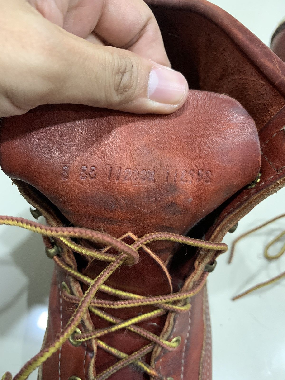 Danner × Vintage VINTAGE FULL LEATHER DANNER BULL RUN 6" BOOTS Size US 8 / EU 41 - 9 Thumbnail