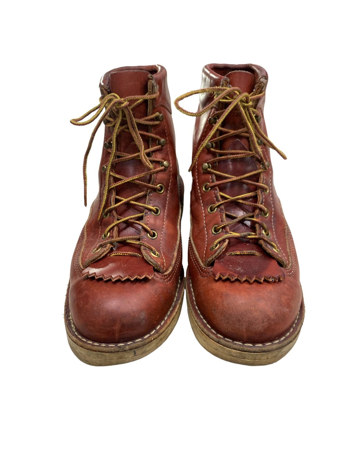 Danner × Vintage VINTAGE FULL LEATHER DANNER BULL RUN 6" BOOTS Size US 8 / EU 41 - 3 Thumbnail