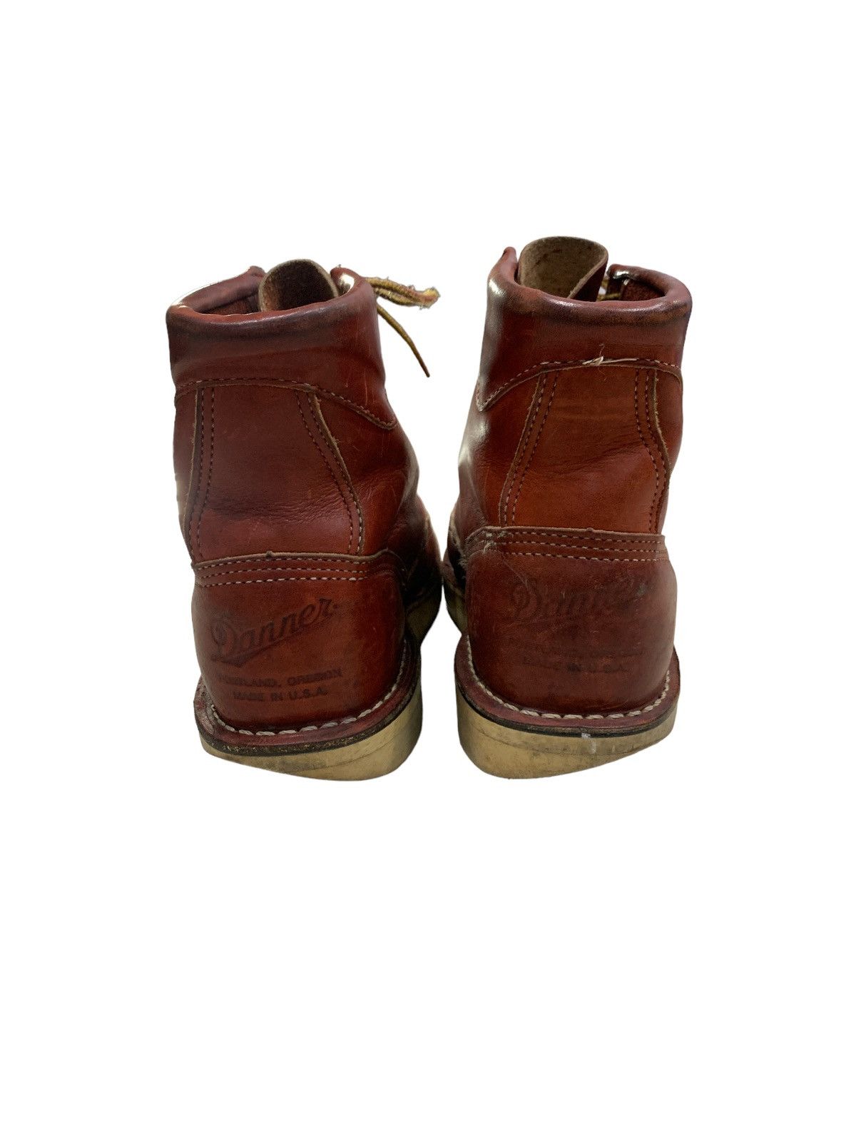 Danner × Vintage VINTAGE FULL LEATHER DANNER BULL RUN 6" BOOTS Size US 8 / EU 41 - 4 Thumbnail