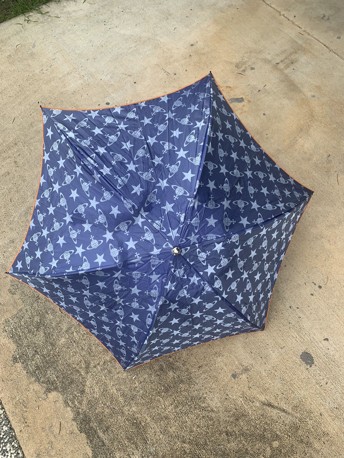 Vintage × Vivienne Westwood VIVIENNE WESTWOOD FULL MONOGRAM PRINT LOGO UMBRELLA Size 34 - 2 Thumbnail
