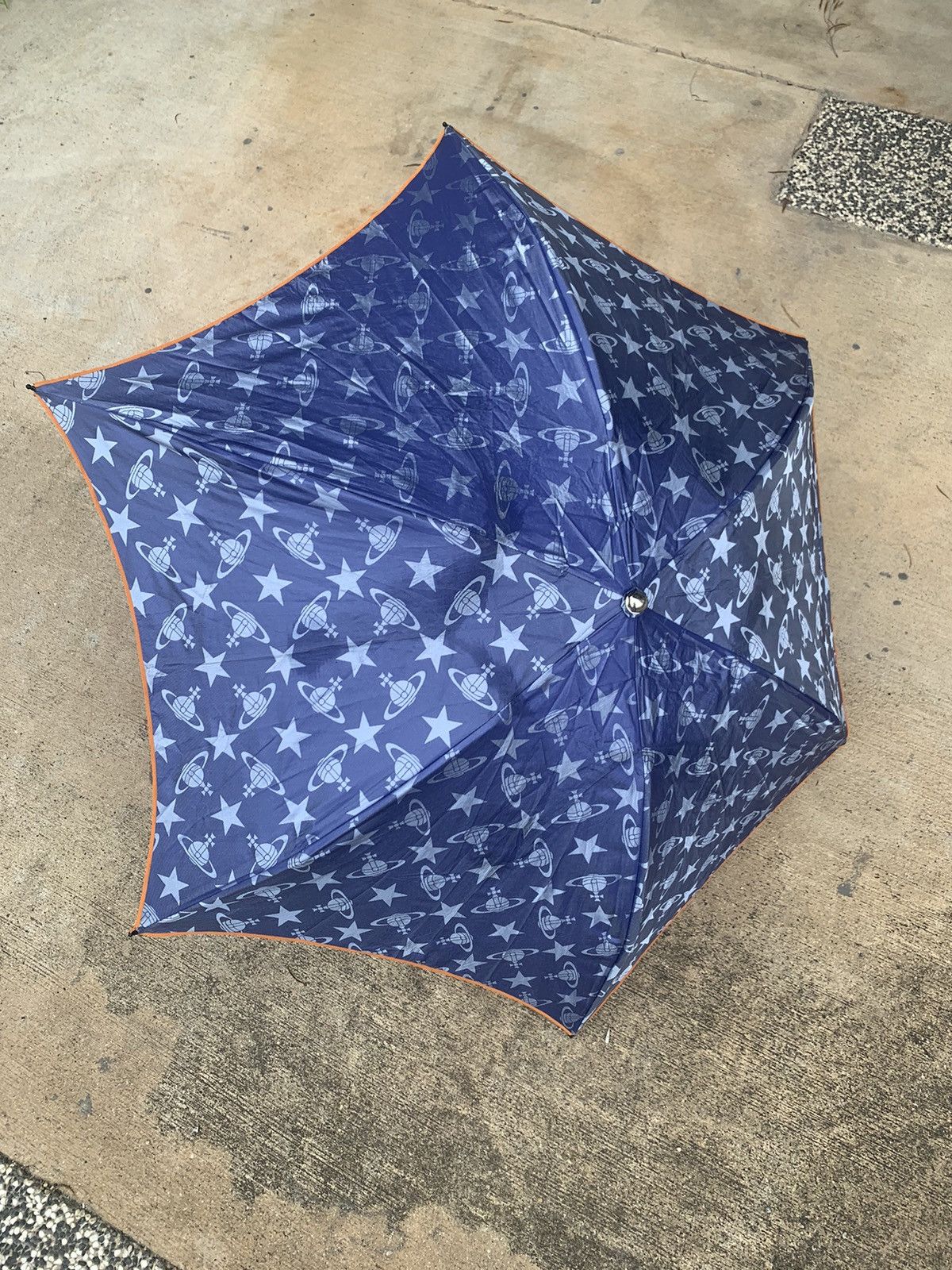 Vintage × Vivienne Westwood VIVIENNE WESTWOOD FULL MONOGRAM PRINT LOGO UMBRELLA Size 34 - 3 Thumbnail