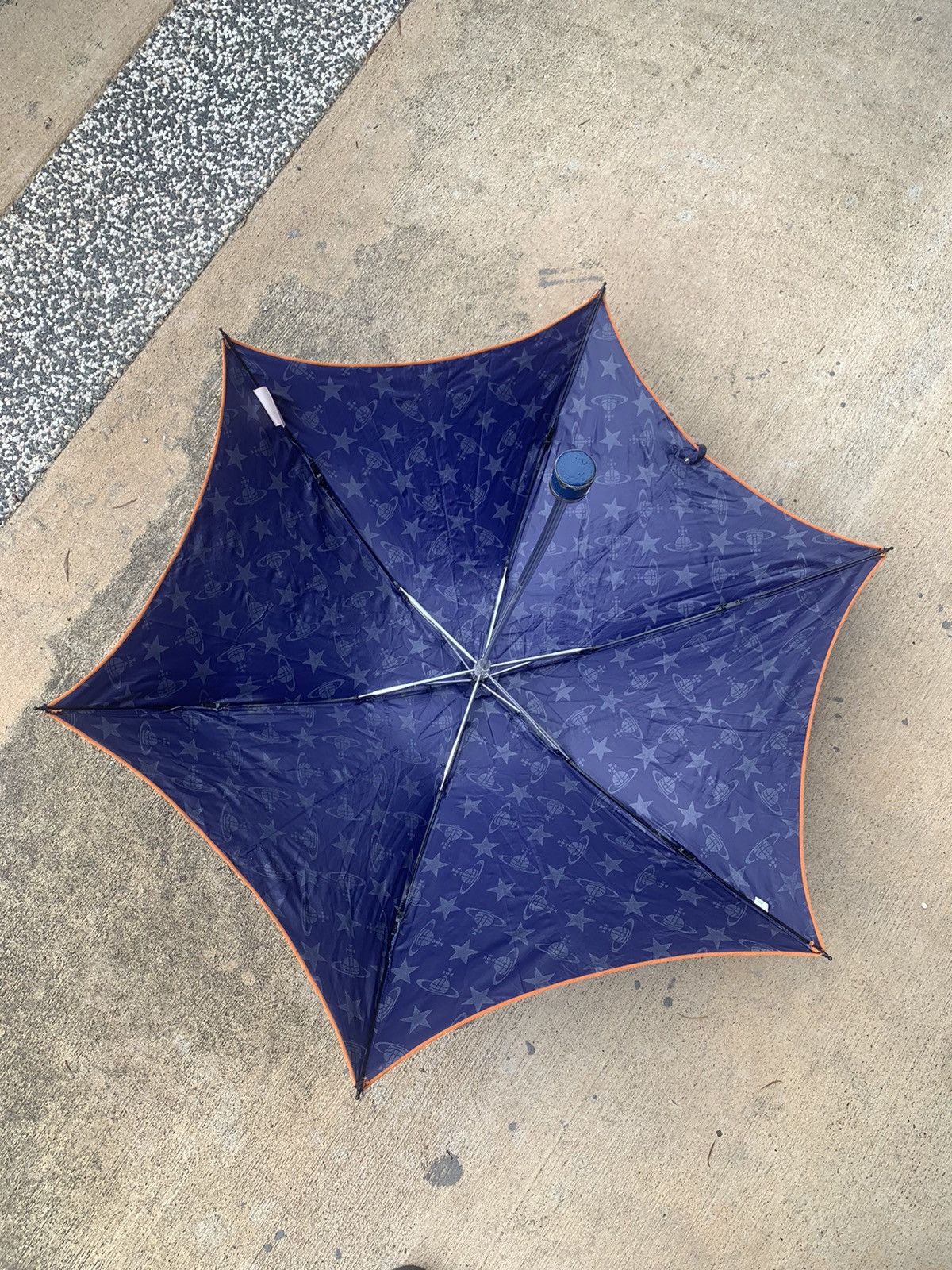 Vintage × Vivienne Westwood VIVIENNE WESTWOOD FULL MONOGRAM PRINT LOGO UMBRELLA Size 34 - 5 Thumbnail