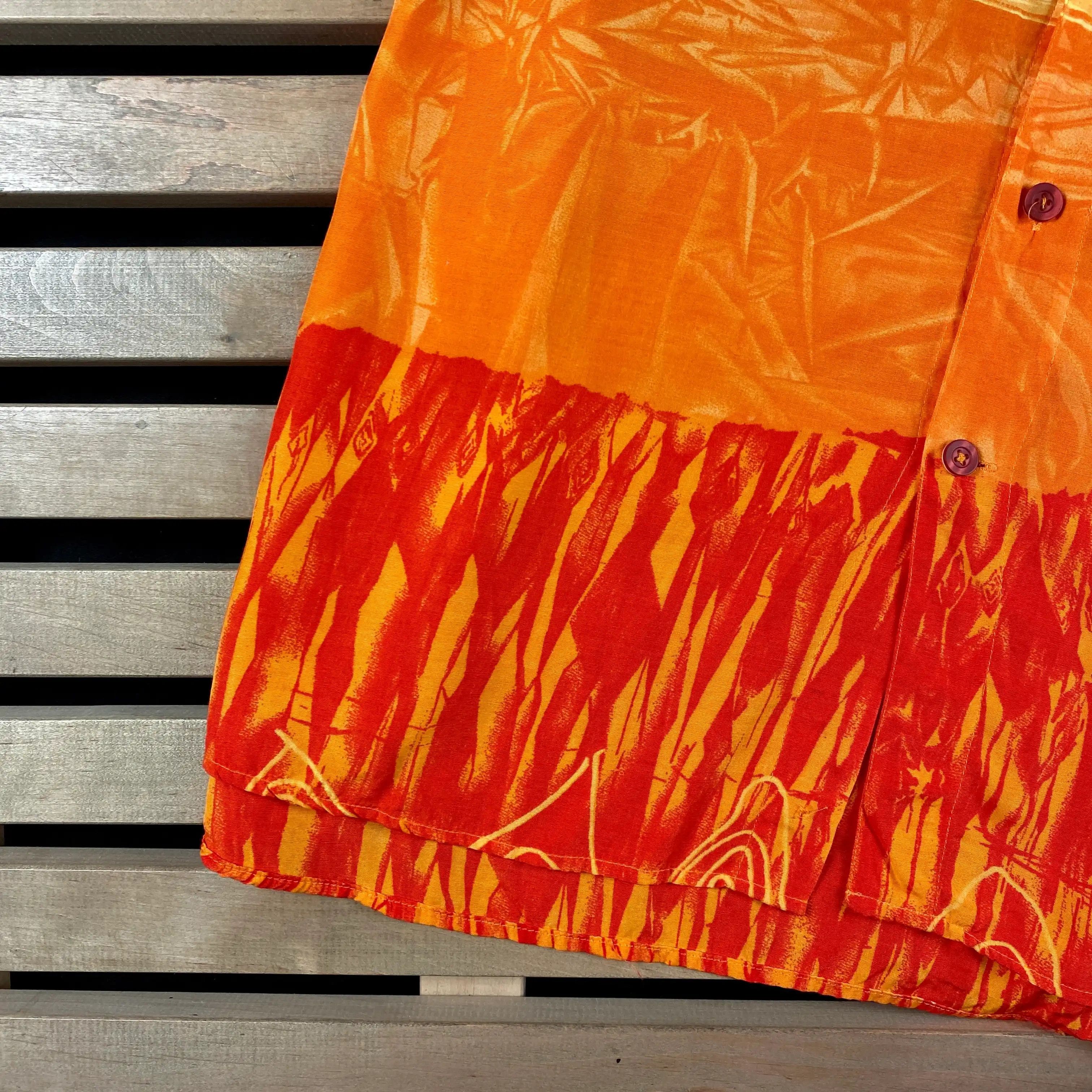 Vintage Men’s Crazy Hawaiian Shirt Short Sleeve Kings Road Size L Size US L / EU 52-54 / 3 - 3 Thumbnail