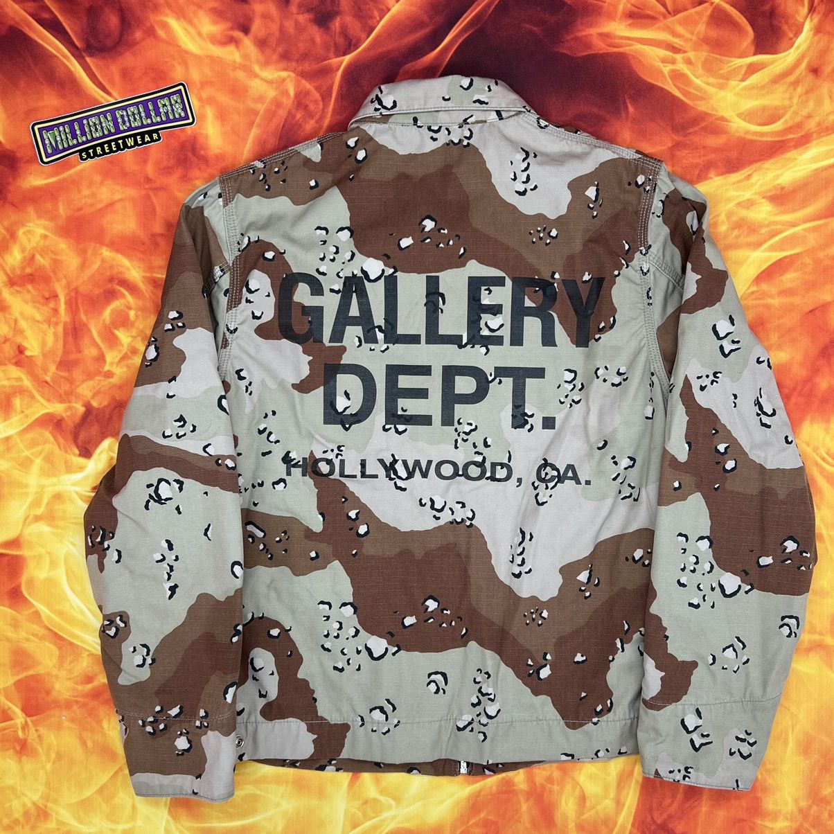 Gallery Dept. Gallery Dept. Desert camo Chocolate Chip carpenter pants