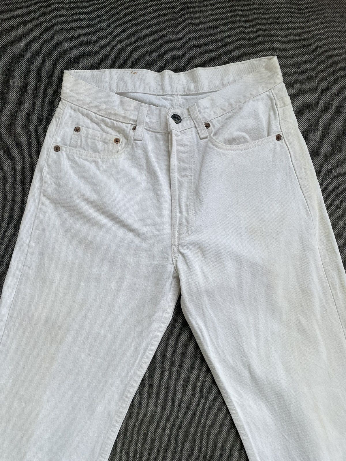 Levi's Vintage Clothing Vintage 90s LEVI’S 501 Jeans Made In Usa Size US 27 - 2 Thumbnail