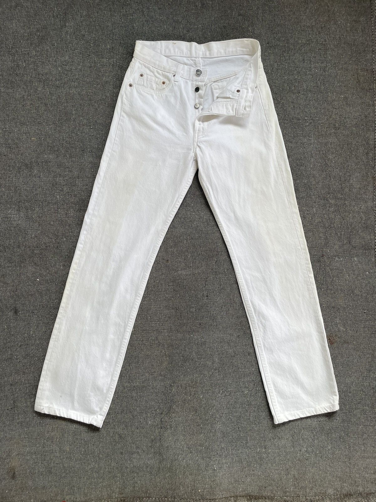 Levi's Vintage Clothing Vintage 90s LEVI’S 501 Jeans Made In Usa Size US 27 - 8 Thumbnail