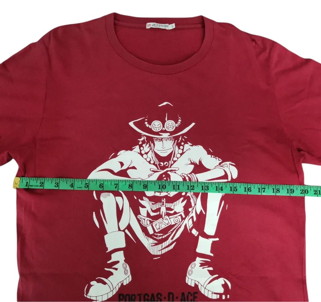 Anime Portgas D Ace One Piece Japan Anime Tee Akira Evangelion Size US L / EU 52-54 / 3 - 5 Thumbnail