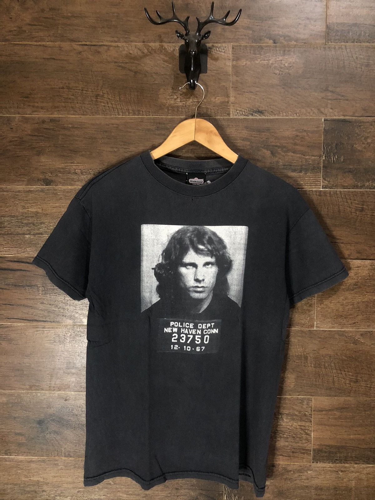 Band Tees × Vintage Vintage The Doors Police Dept Shirt Jim Morrison Winterland Size US M / EU 48-50 / 2 - 1 Thumbnail