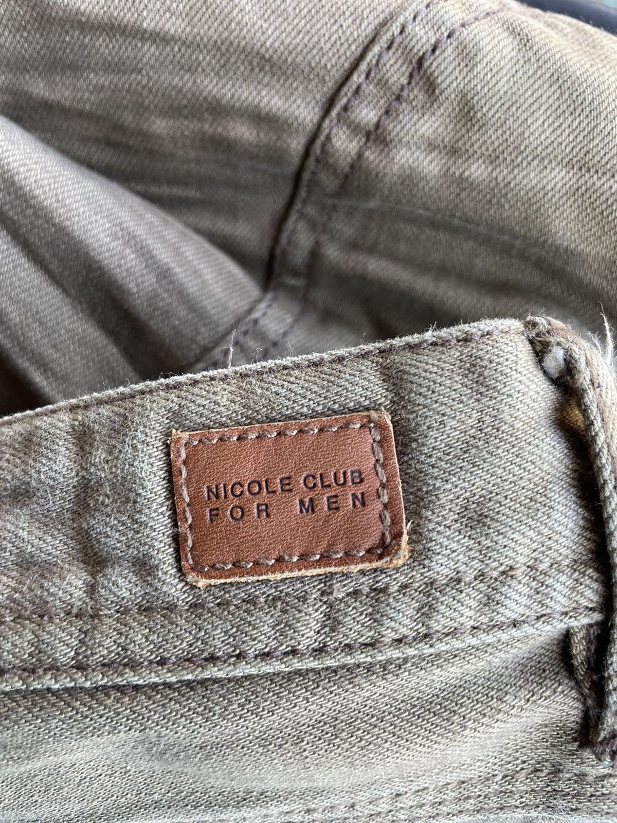 Japanese Brand × Nicole Club Vintage Nicole Club For Men Low Rise Flare Jeans Size US 31 - 15 Thumbnail