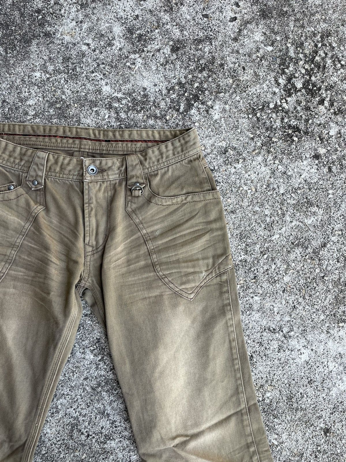 Japanese Brand × Nicole Club Vintage Nicole Club For Men Low Rise Flare Jeans Size US 31 - 2 Thumbnail