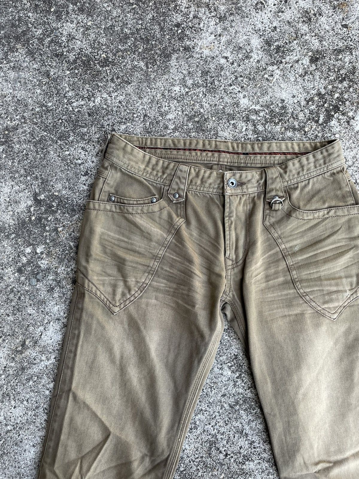 Japanese Brand × Nicole Club Vintage Nicole Club For Men Low Rise Flare Jeans Size US 31 - 3 Thumbnail