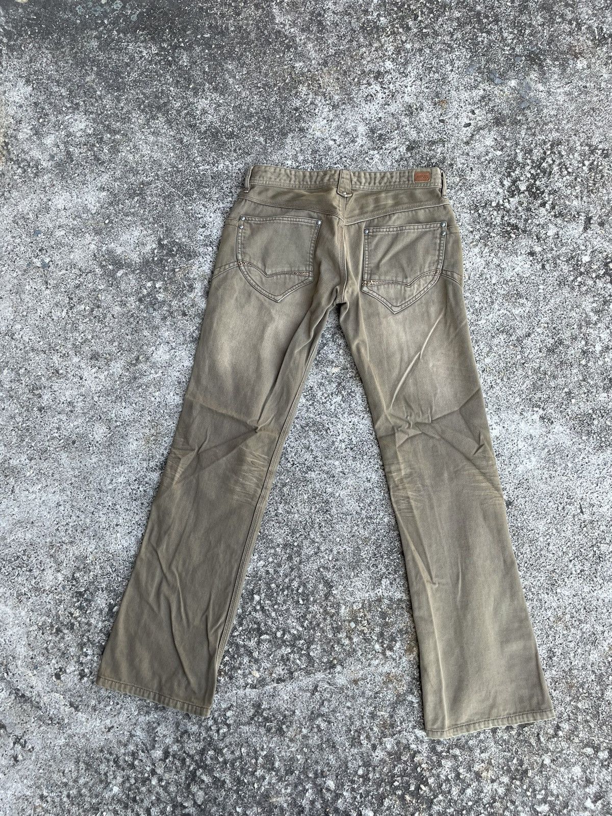 Japanese Brand × Nicole Club Vintage Nicole Club For Men Low Rise Flare Jeans Size US 31 - 9 Thumbnail