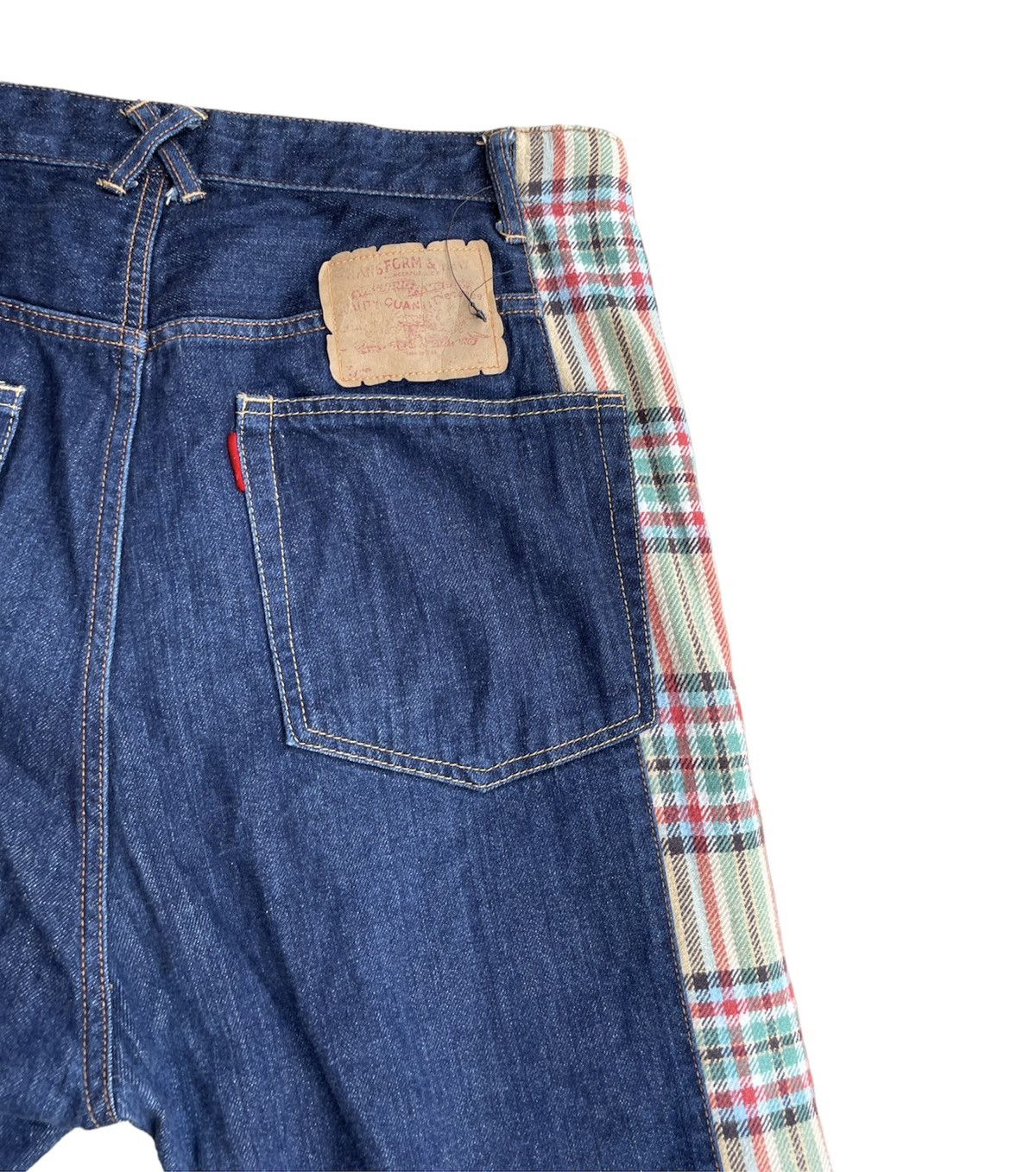 If Six Was Nine × Japanese Brand Japanese Brand Transform & New Drop Crotch Light Jeans Size US 33 - 8 Thumbnail