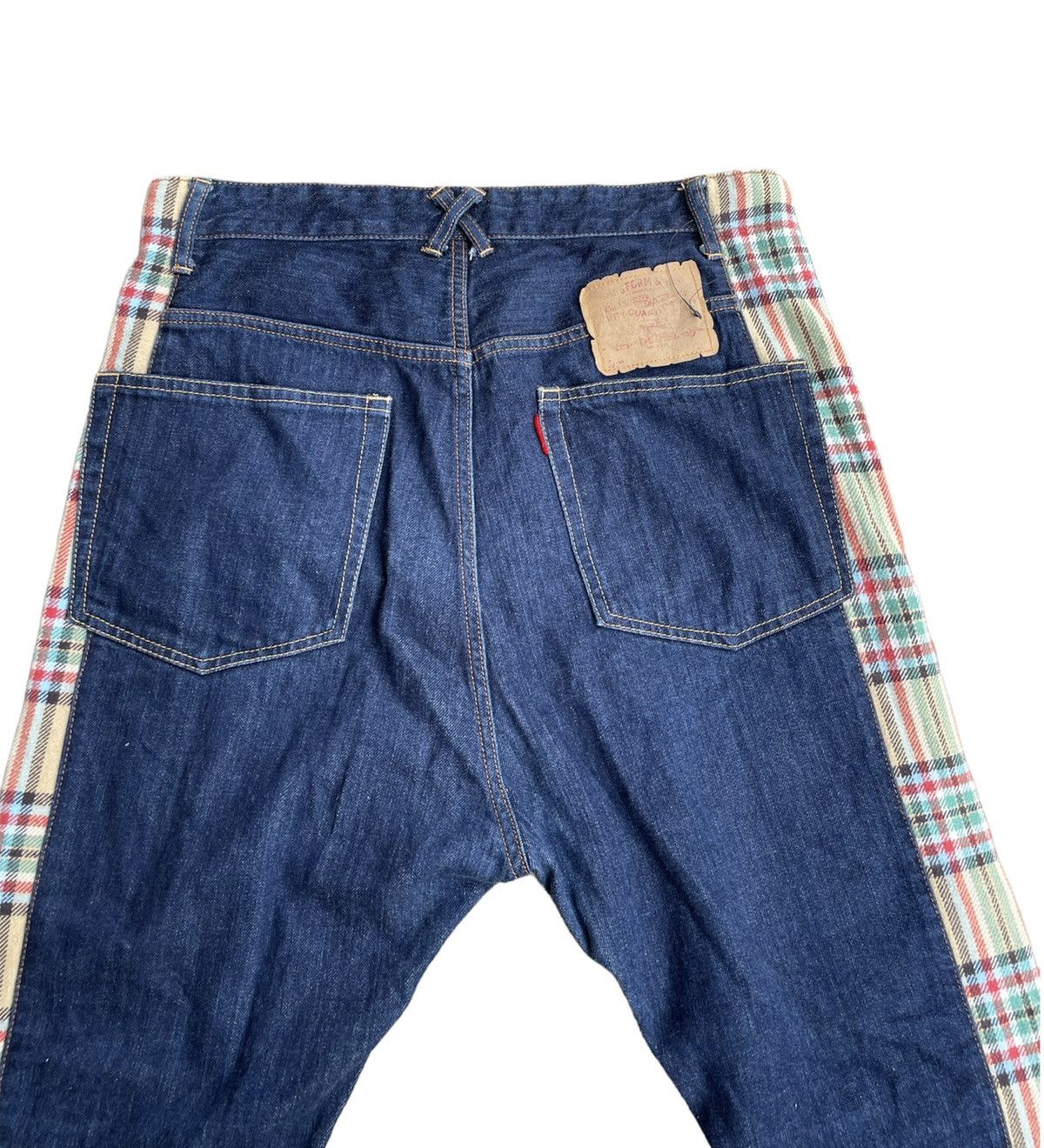 If Six Was Nine × Japanese Brand Japanese Brand Transform & New Drop Crotch Light Jeans Size US 33 - 7 Thumbnail