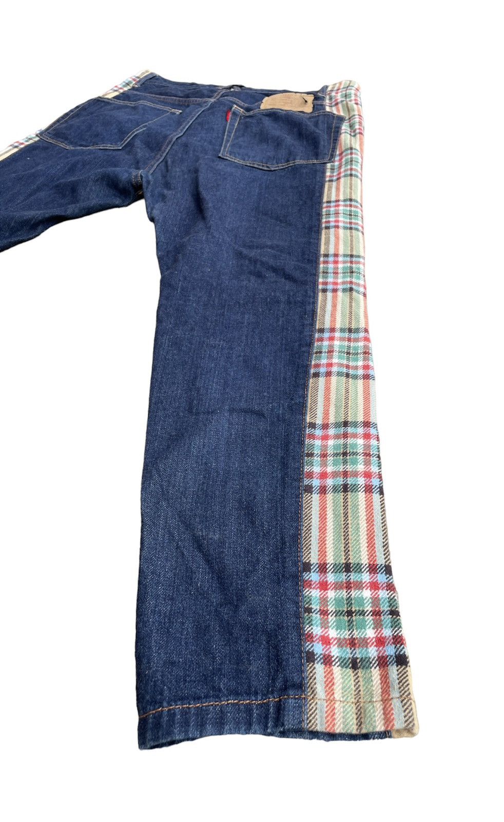 If Six Was Nine × Japanese Brand Japanese Brand Transform & New Drop Crotch Light Jeans Size US 33 - 10 Thumbnail