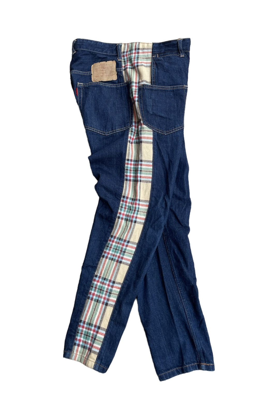 If Six Was Nine × Japanese Brand Japanese Brand Transform & New Drop Crotch Light Jeans Size US 33 - 11 Thumbnail