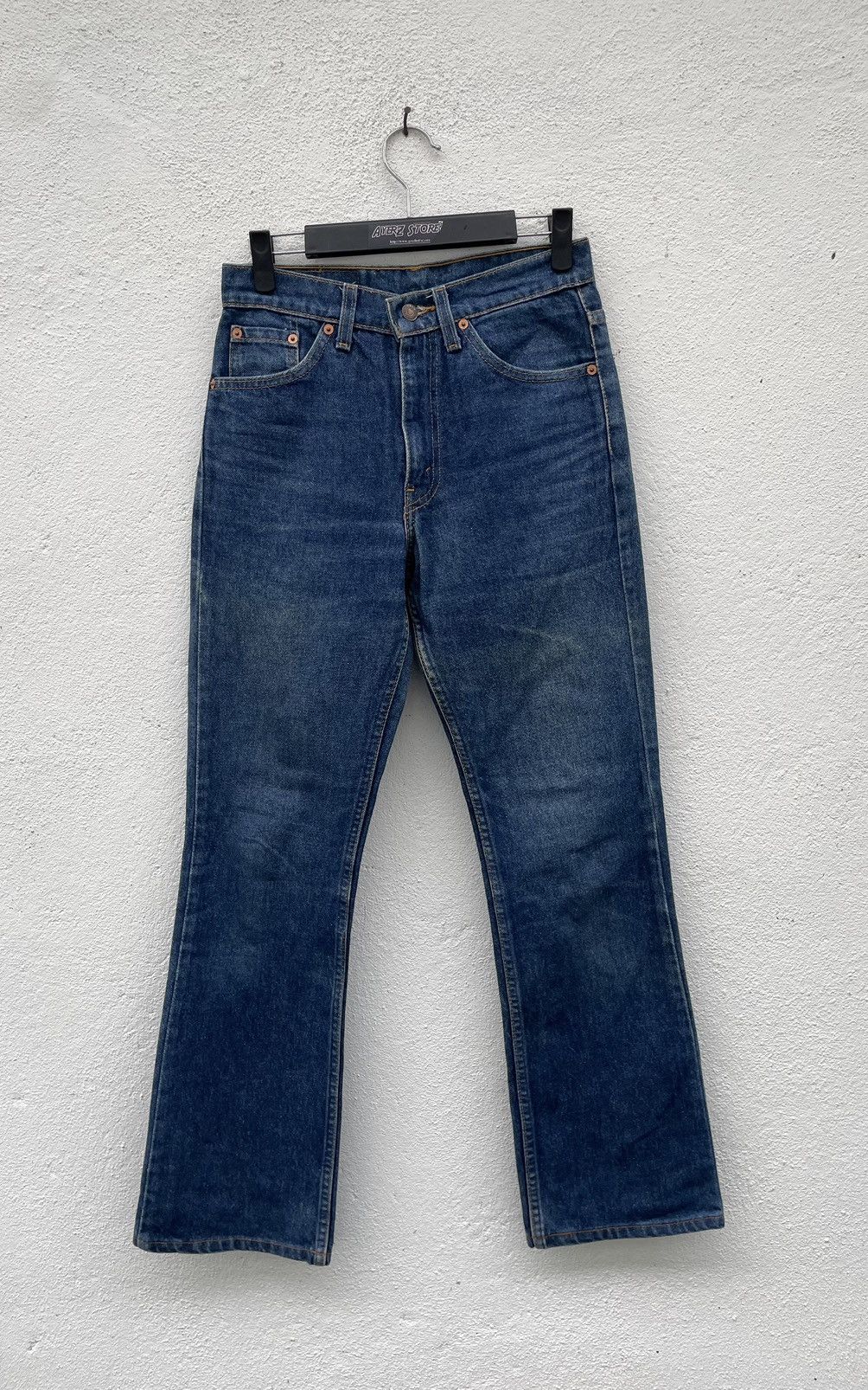 Levi's Vintage Clothing × Vintage Flare Jeans Vintage 90s Levi’s 512 Japan Market Made In Usa Size US 28 / EU 44 - 1 Thumbnail
