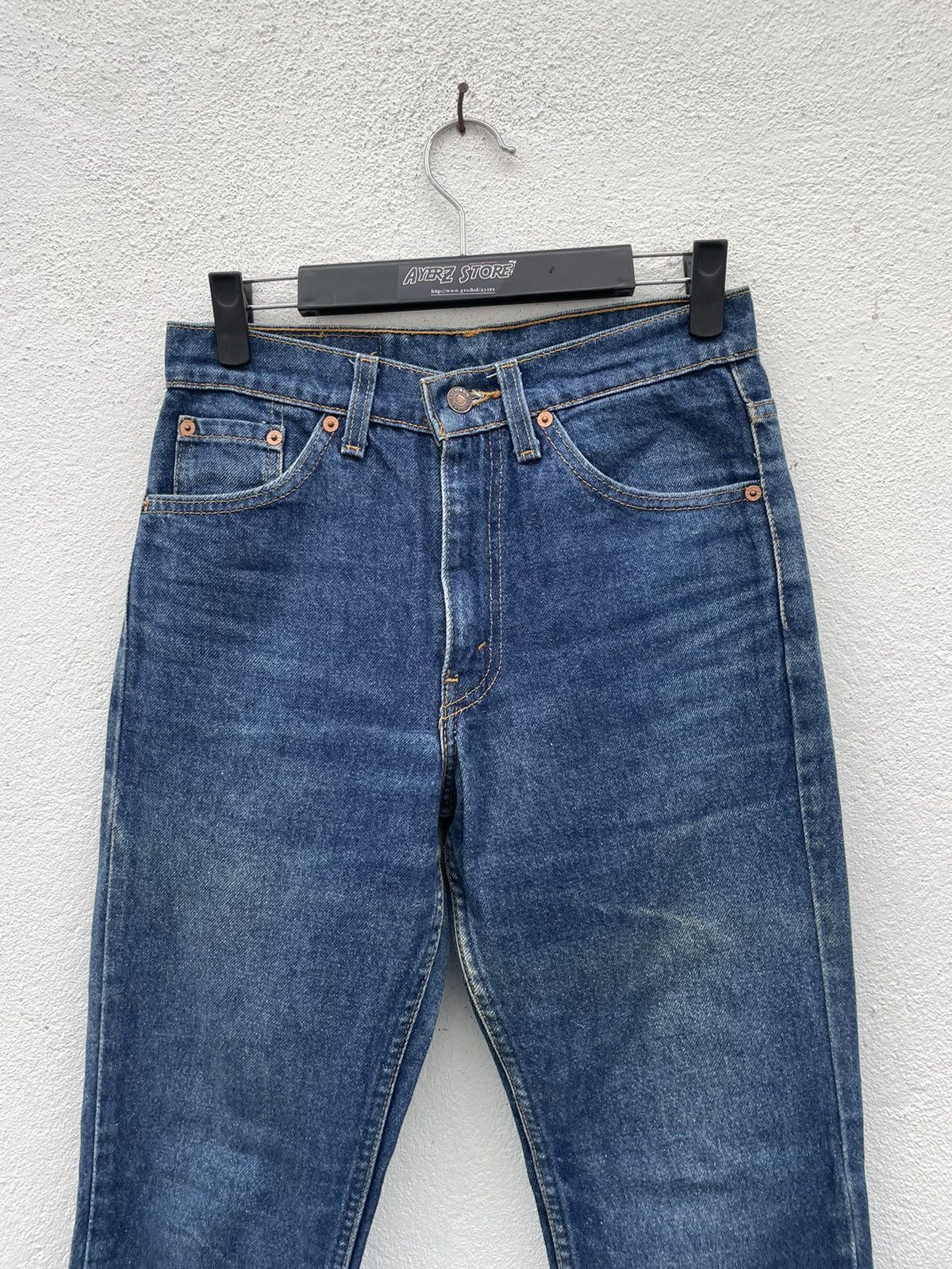 Levi's Vintage Clothing × Vintage Flare Jeans Vintage 90s Levi’s 512 Japan Market Made In Usa Size US 28 / EU 44 - 2 Thumbnail