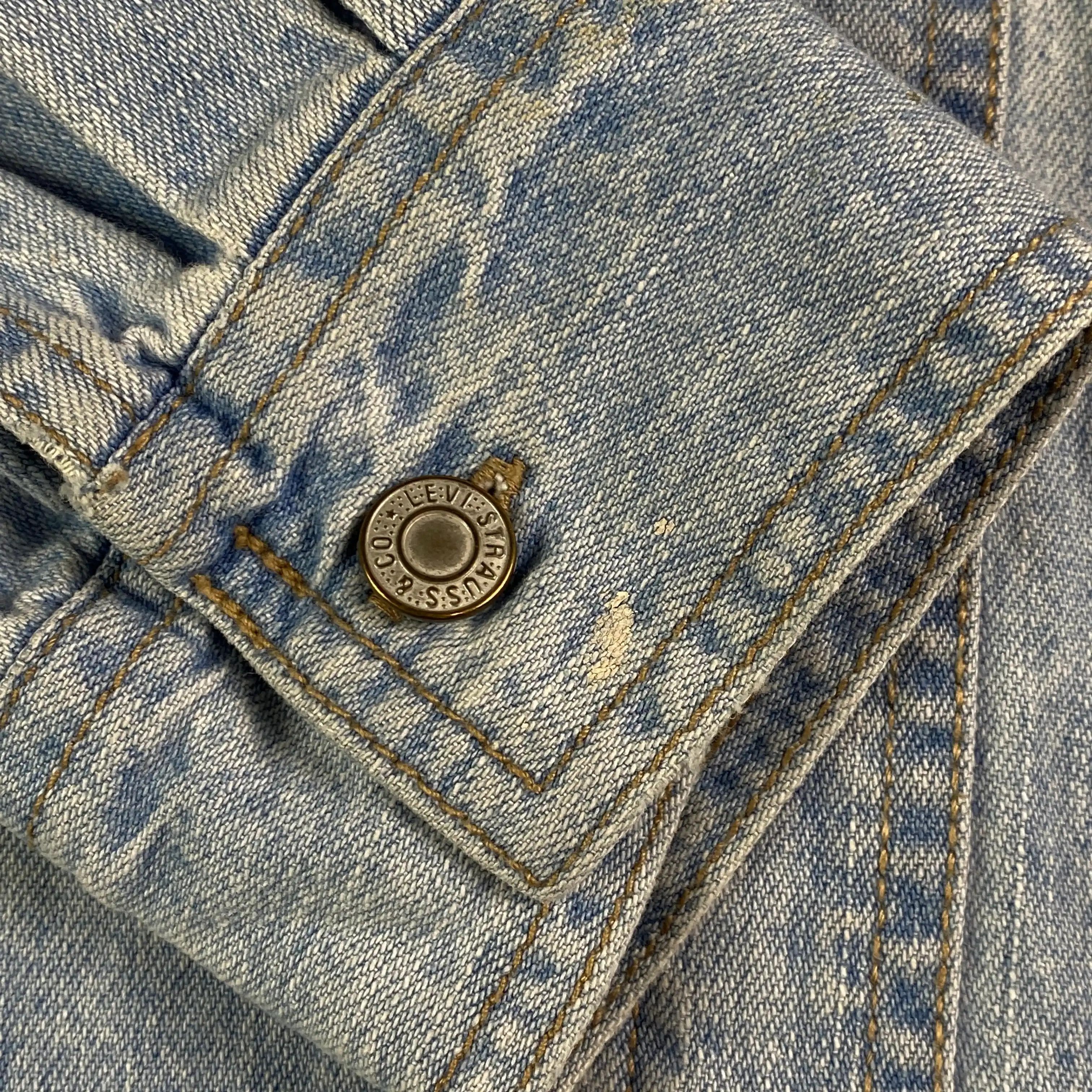 Levi's Mens Denim Shirt Long Sleeve Levis Vintage Size S Size US S / EU 44-46 / 1 - 4 Thumbnail
