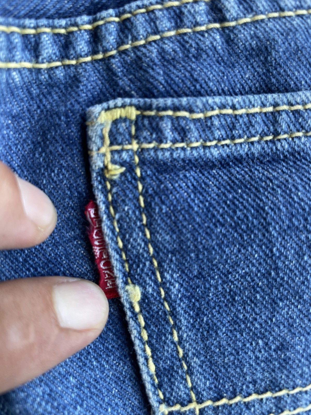 Vintage Vintage 70s Bigstone Flare Bush Bootcut Jeans Size US 28 / EU 44 - 16 Thumbnail