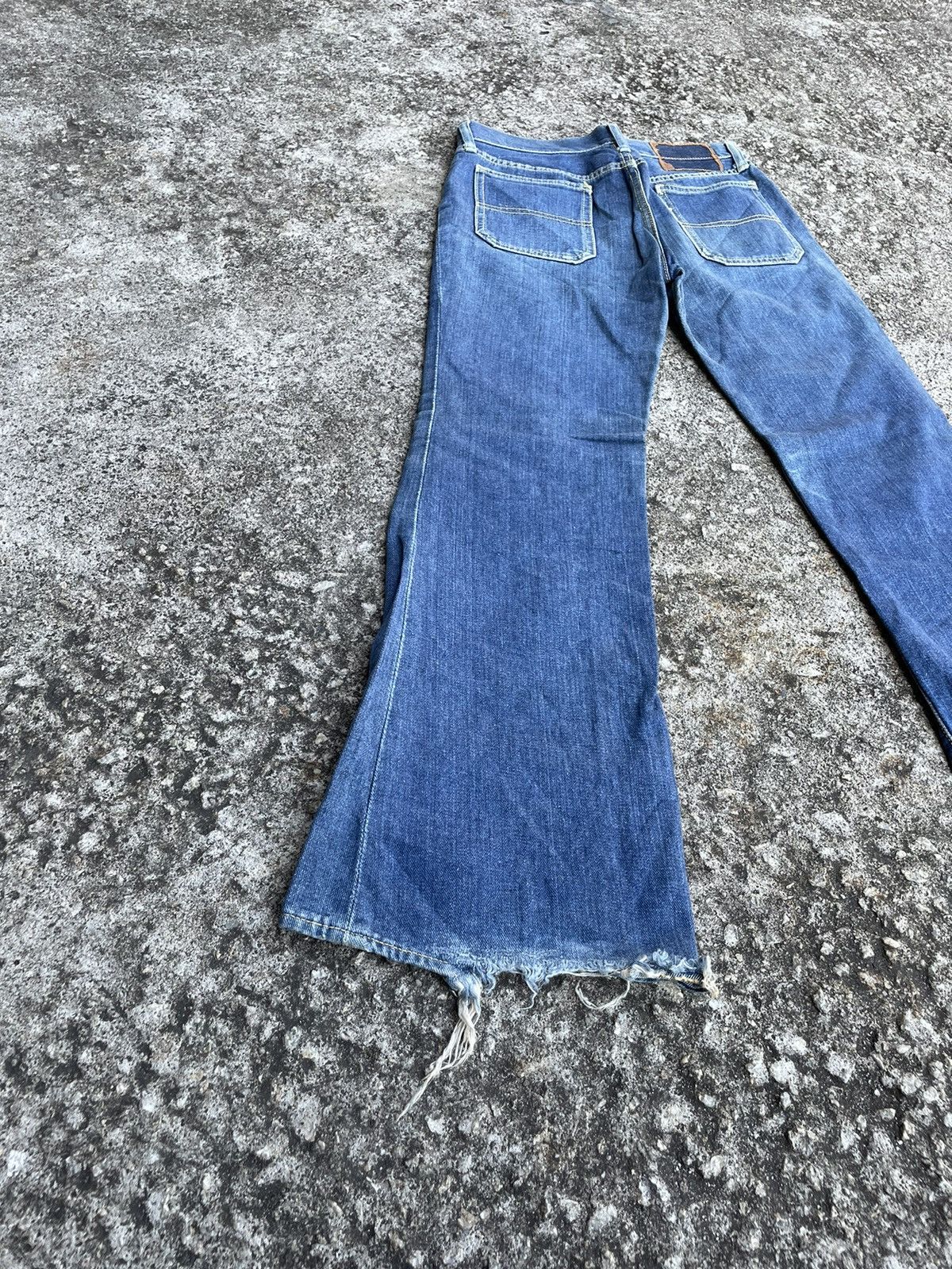 Vintage Vintage 70s Bigstone Flare Bush Bootcut Jeans Size US 28 / EU 44 - 12 Thumbnail