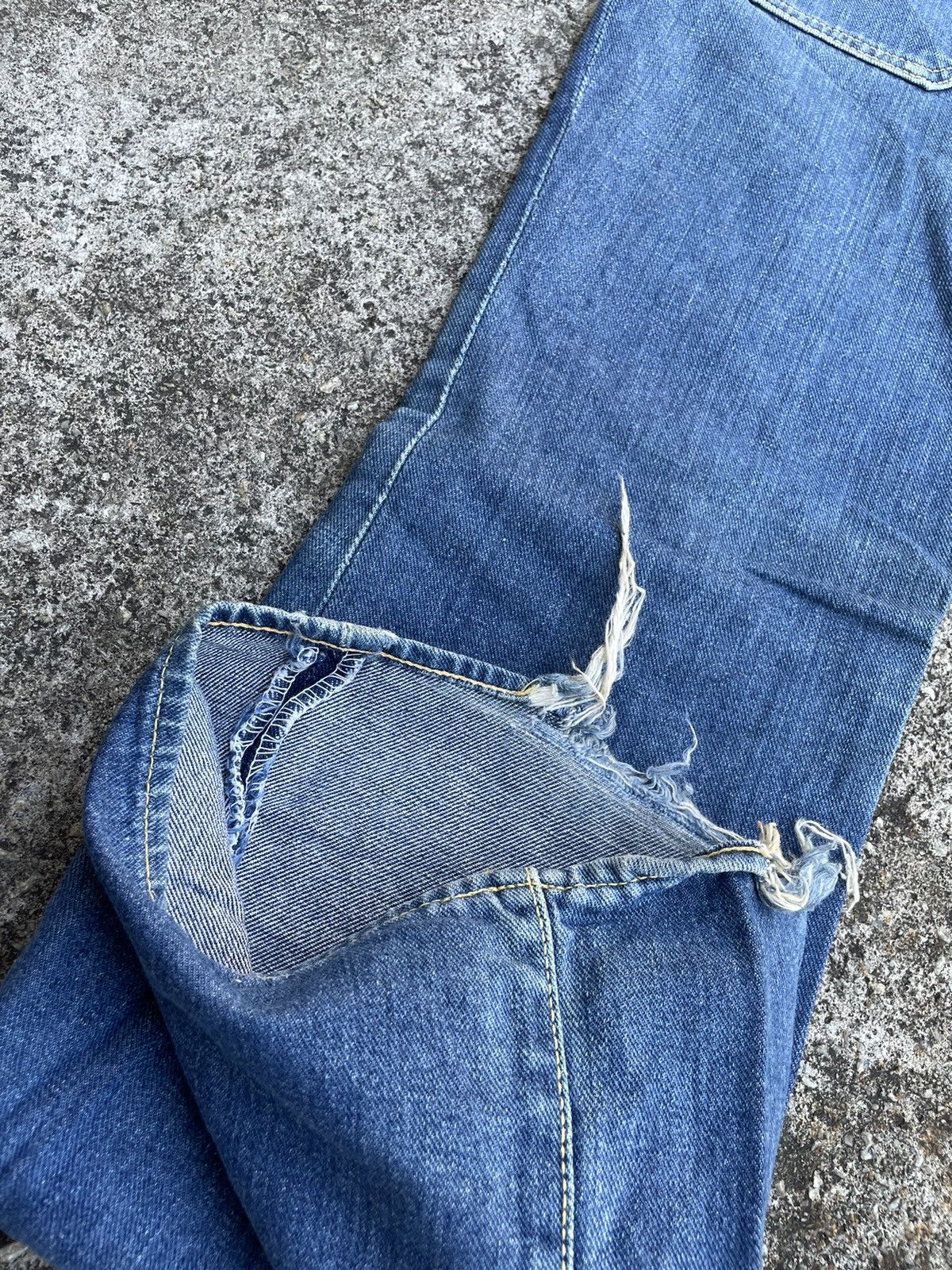 Vintage Vintage 70s Bigstone Flare Bush Bootcut Jeans Size US 28 / EU 44 - 14 Thumbnail