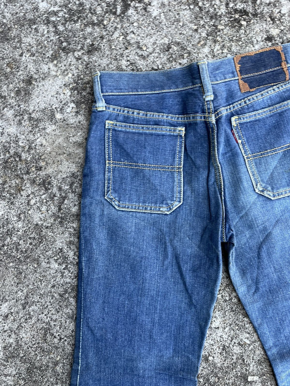 Vintage Vintage 70s Bigstone Flare Bush Bootcut Jeans Size US 28 / EU 44 - 10 Thumbnail