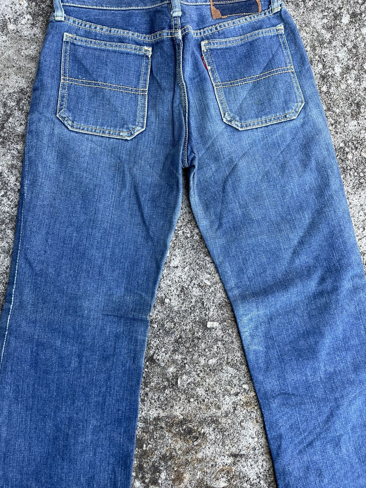 Vintage Vintage 70s Bigstone Flare Bush Bootcut Jeans Size US 28 / EU 44 - 11 Thumbnail