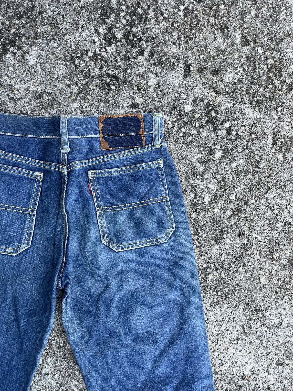 Vintage Vintage 70s Bigstone Flare Bush Bootcut Jeans Size US 28 / EU 44 - 9 Thumbnail