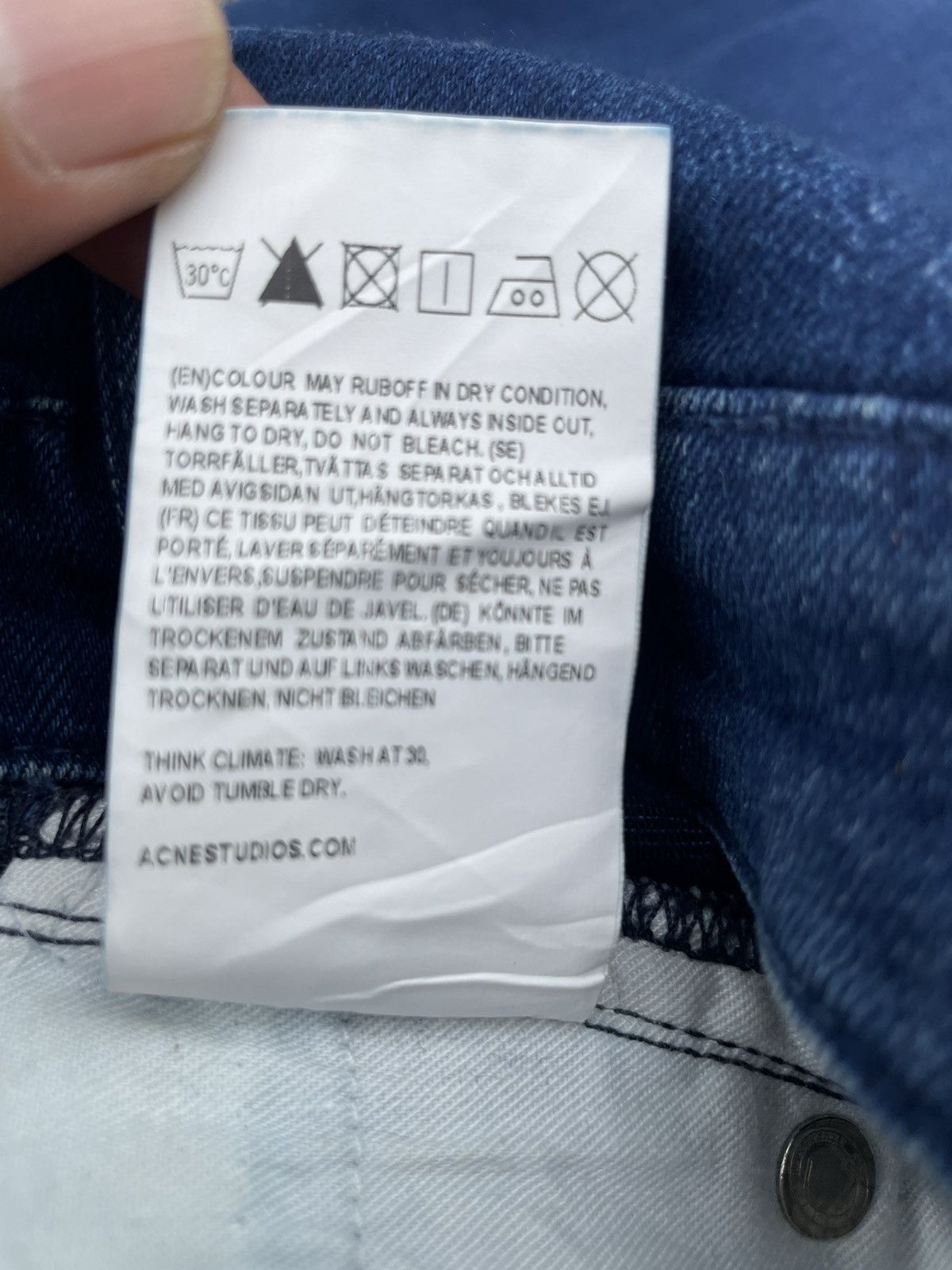 Acne Studios Acnes Studio Skinny Jeans Size 24" / US 00 / IT 34 - 17 Thumbnail