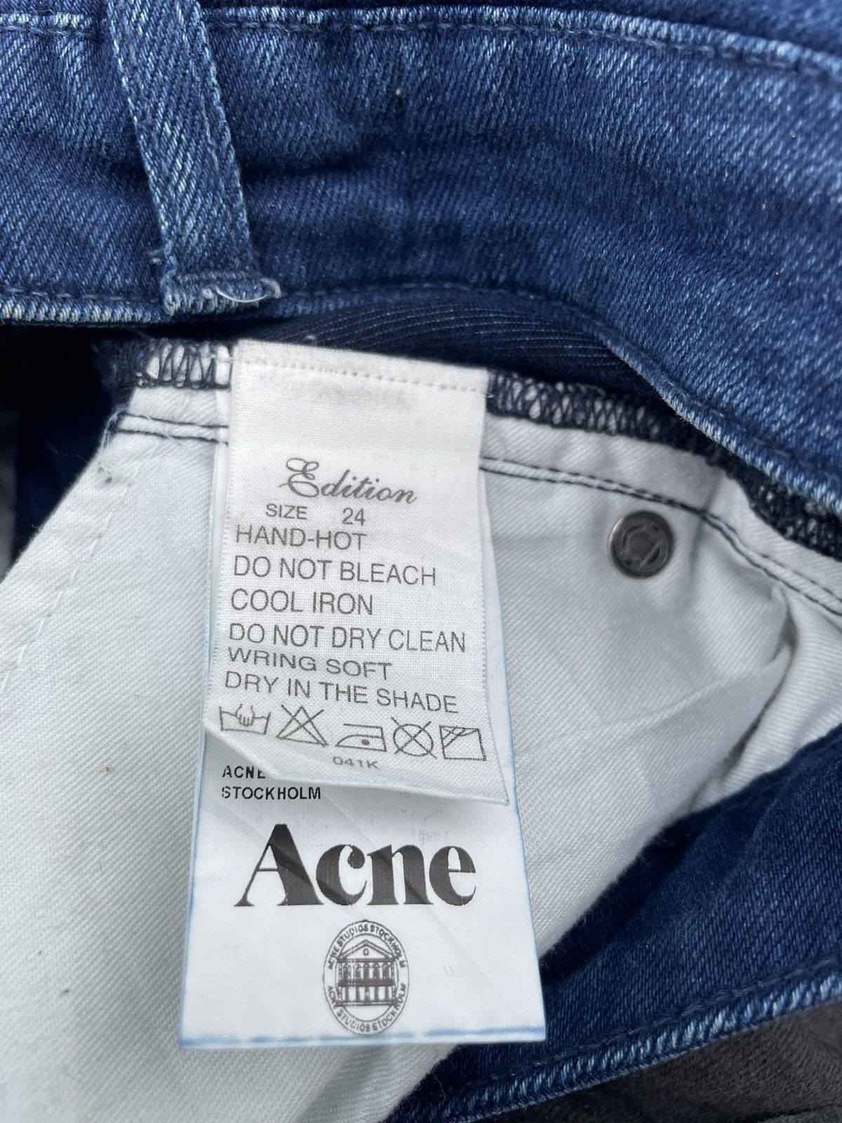 Acne Studios Acnes Studio Skinny Jeans Size 24" / US 00 / IT 34 - 14 Thumbnail