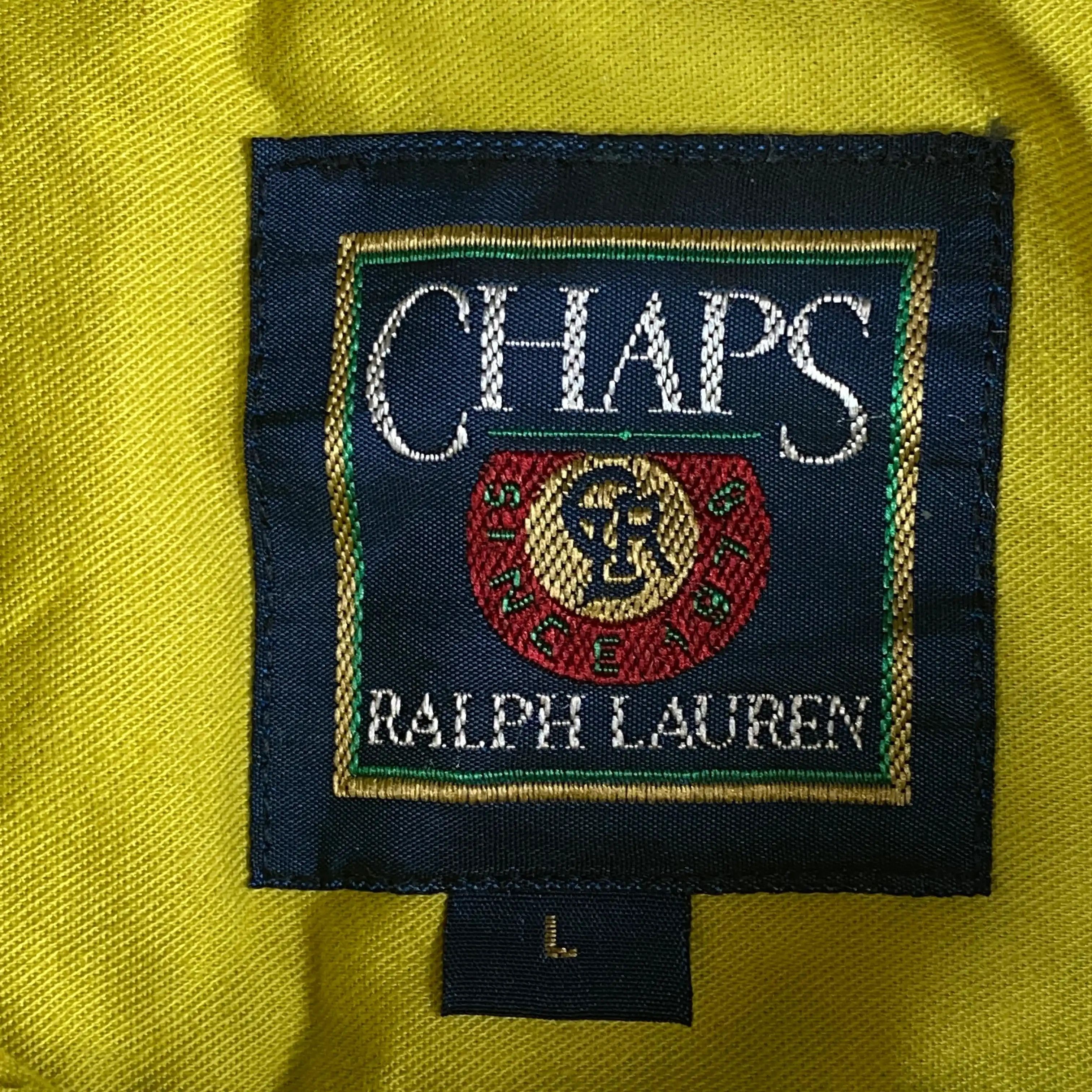 Chaps Ralph Lauren × Ralph Lauren × Vintage Mens Shirt Long Sleeve Chaps Ralph Lauren Vintage Size L Size US L / EU 52-54 / 3 - 6 Thumbnail