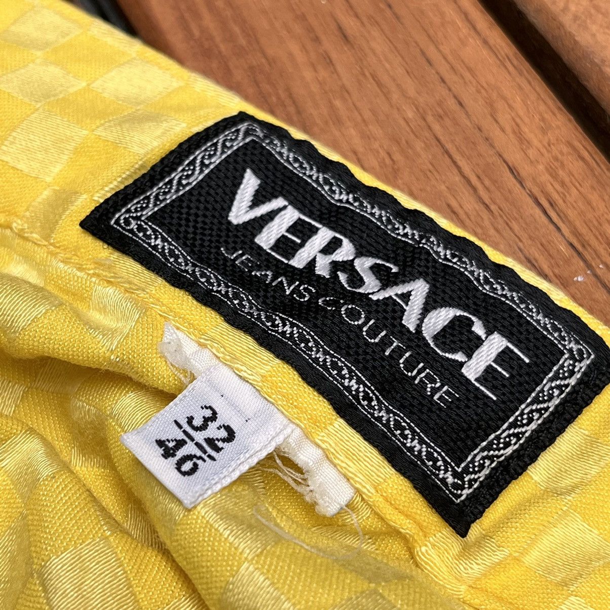 Versace Vintage Versace Jean Couture Mini Skirts Chekered Board Size 28" / US 6 / IT 42 - 8 Thumbnail