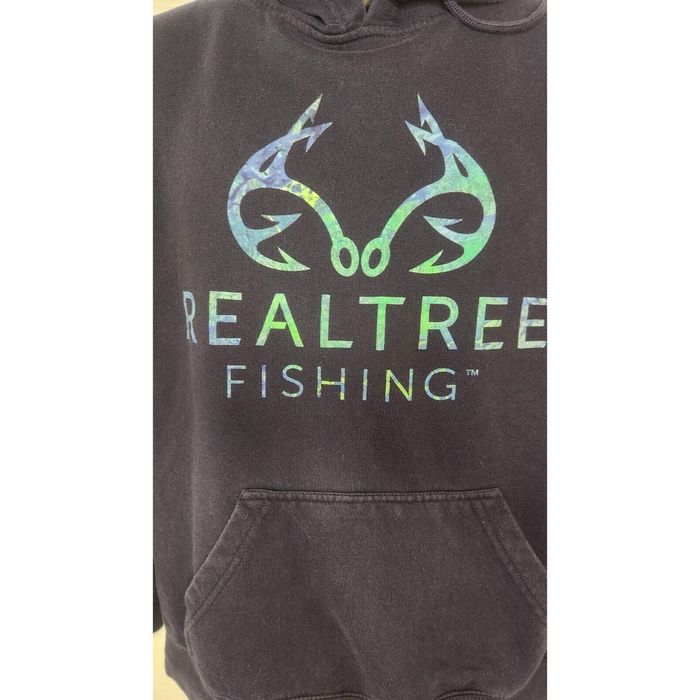 Realtree RealTree Mens Pullover RealTree Fishing Hoodie Large