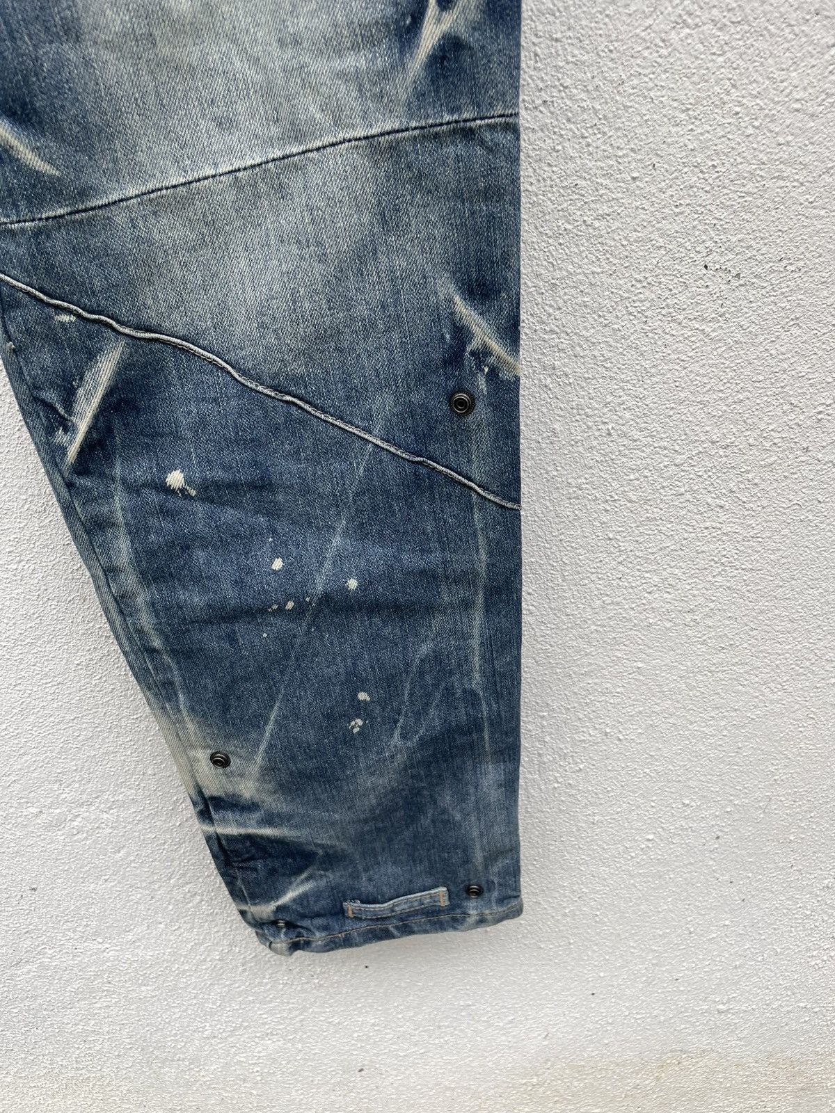 Japanese Brand PPFM Restruct Product Eastern Rock Jeans Size US 33 - 6 Thumbnail