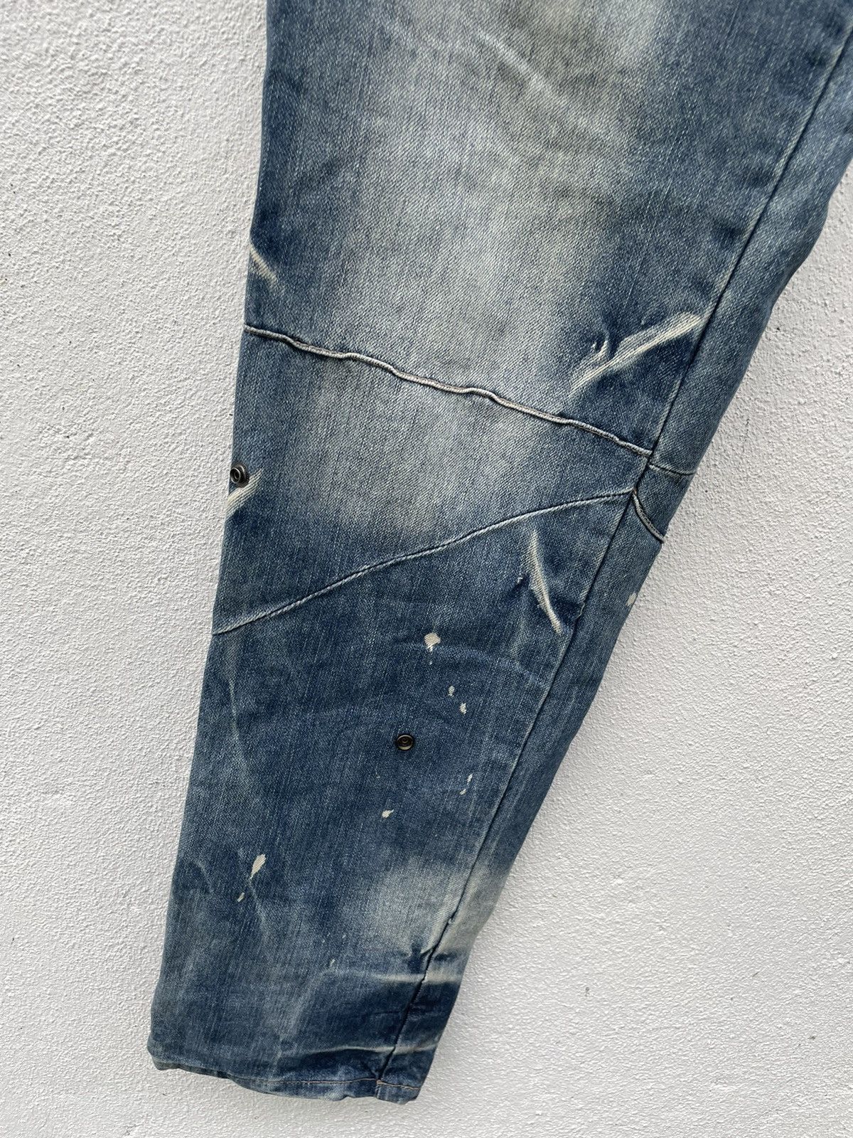 Japanese Brand PPFM Restruct Product Eastern Rock Jeans Size US 33 - 4 Thumbnail