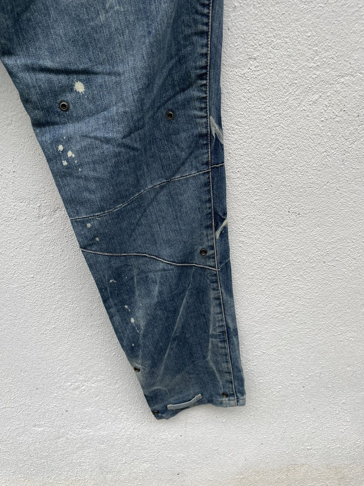 Japanese Brand PPFM Restruct Product Eastern Rock Jeans Size US 33 - 10 Thumbnail