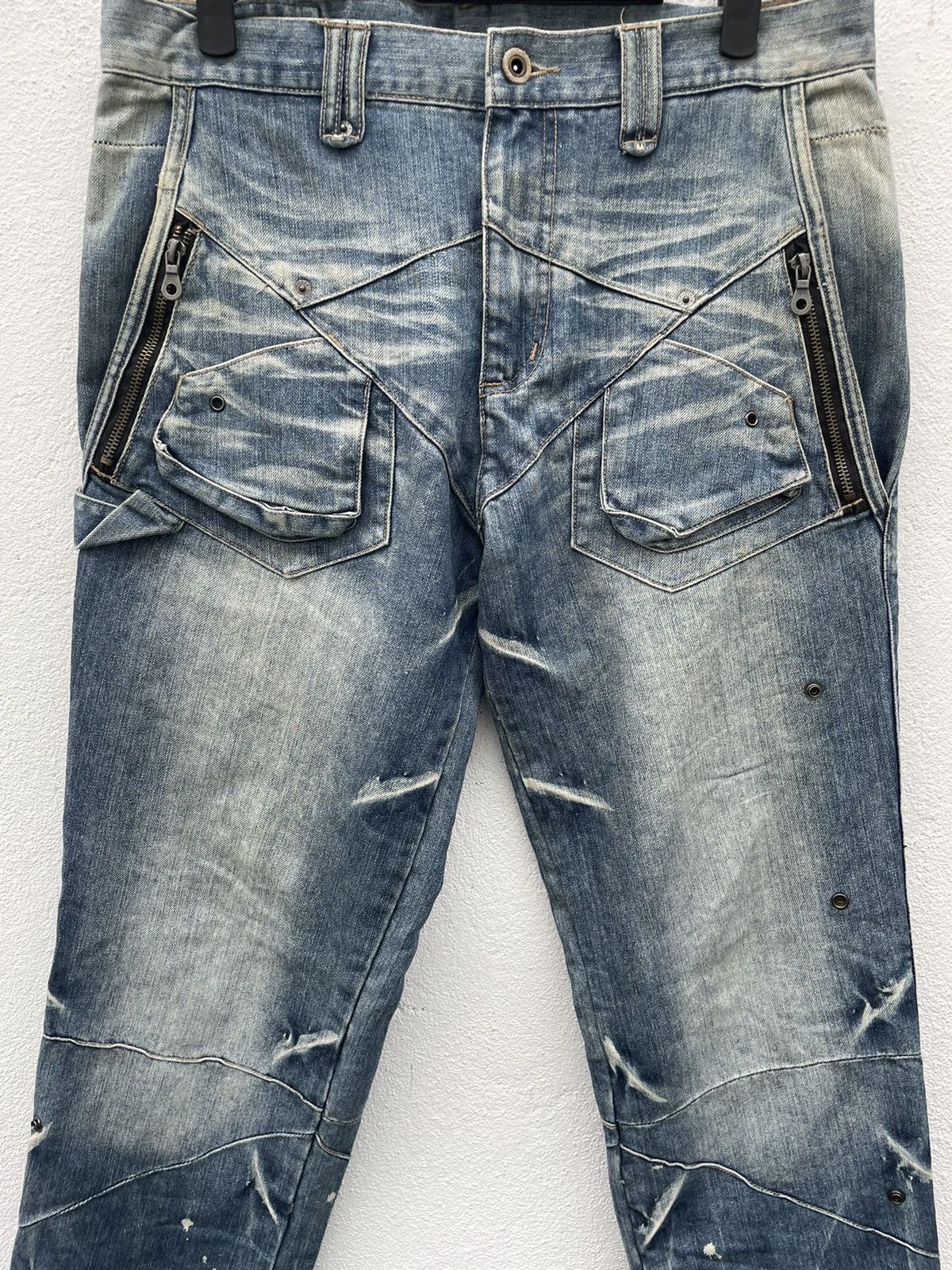 Japanese Brand PPFM Restruct Product Eastern Rock Jeans Size US 33 - 3 Thumbnail