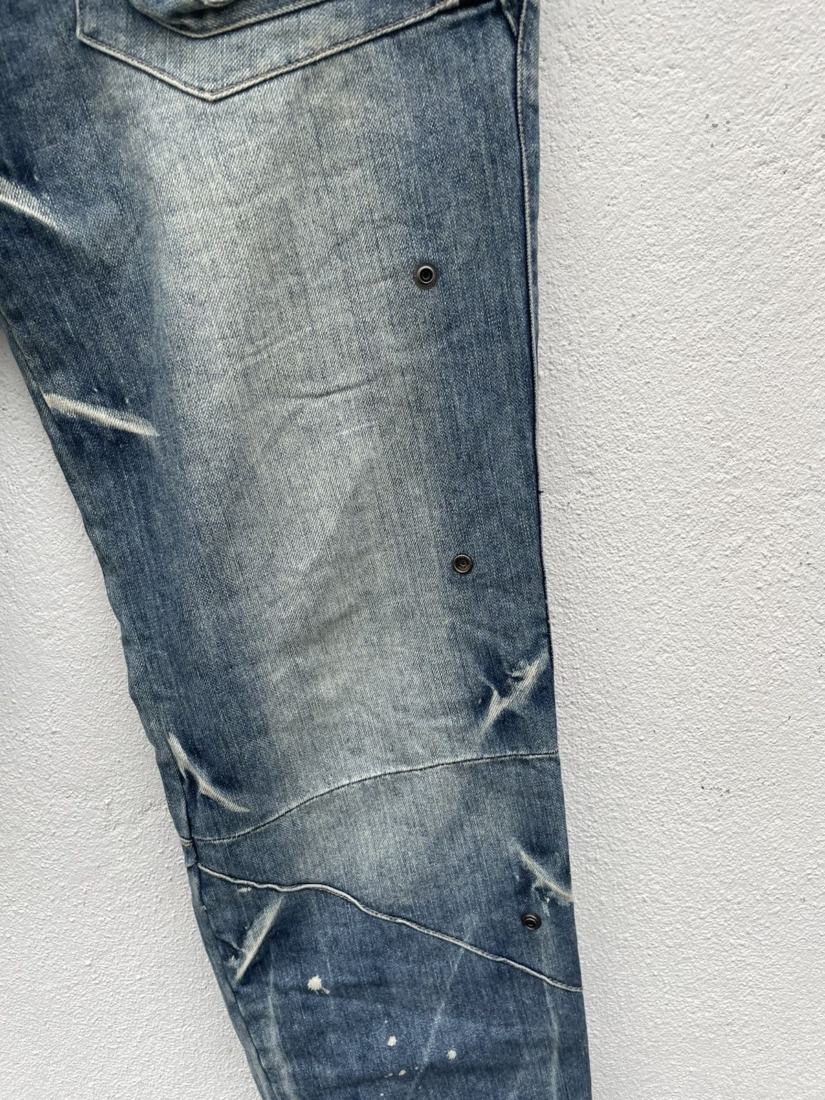 Japanese Brand PPFM Restruct Product Eastern Rock Jeans Size US 33 - 5 Thumbnail