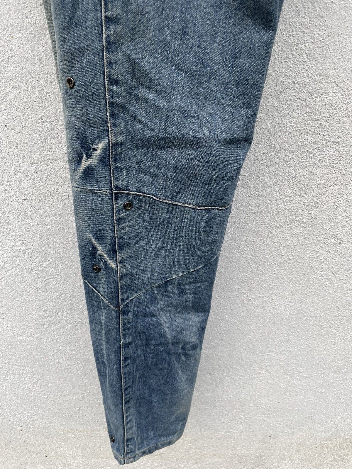 Japanese Brand PPFM Restruct Product Eastern Rock Jeans Size US 33 - 14 Thumbnail