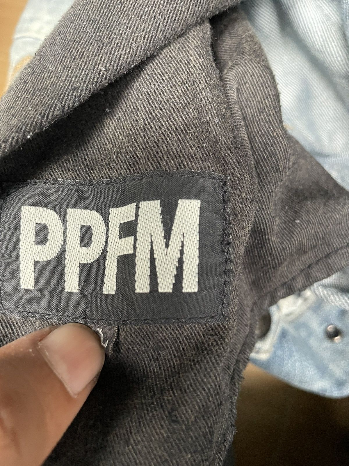 Japanese Brand PPFM Restruct Product Eastern Rock Jeans Size US 33 - 20 Thumbnail