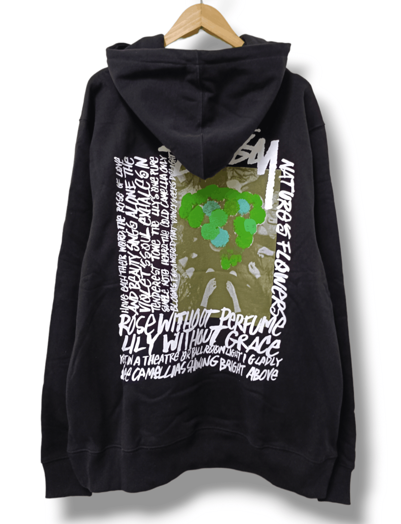 Hypebeast × Stussy Stussy Camellias Hoodie NWT Size US L / EU 52-54 / 3 - 1 Thumbnail