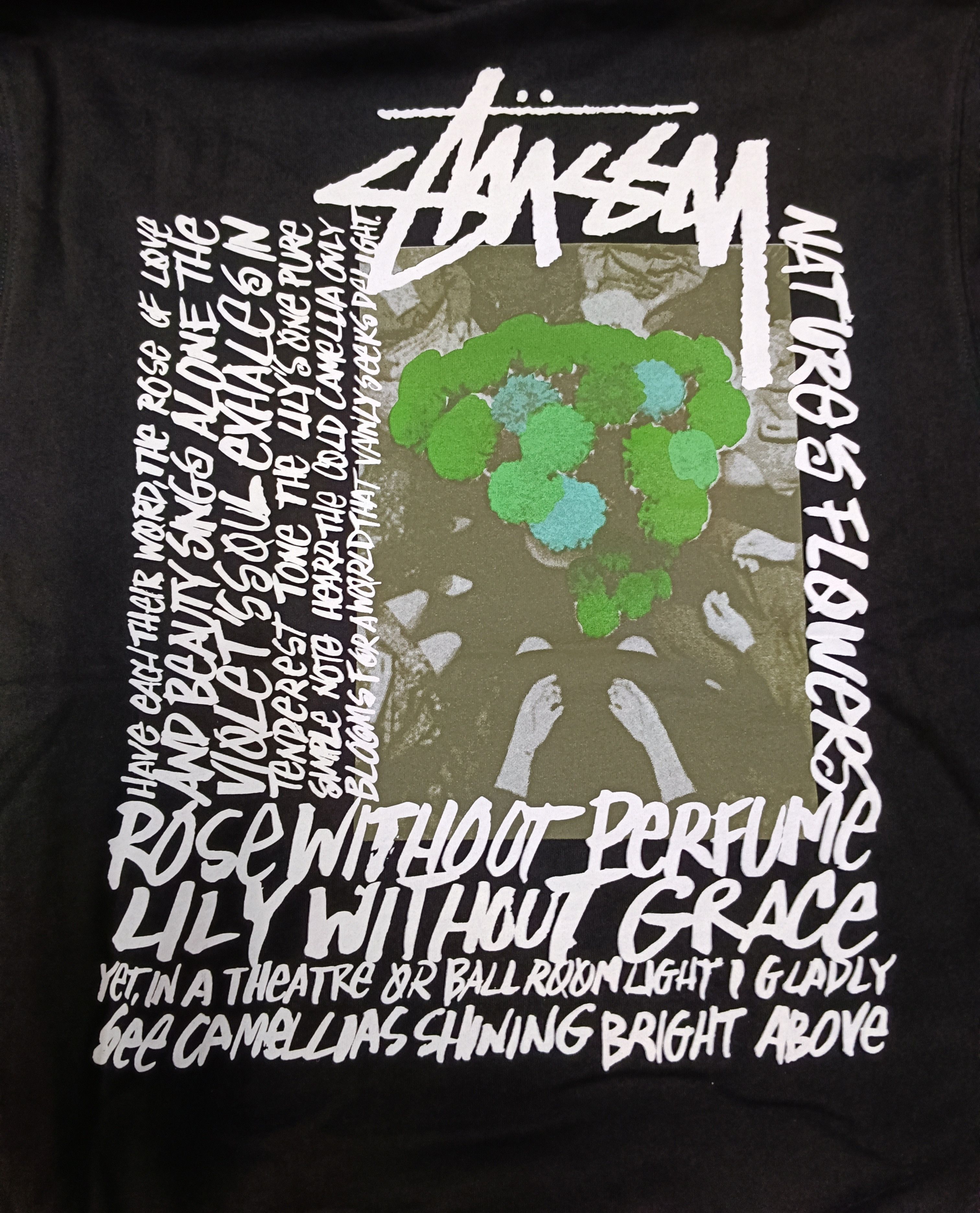 Hypebeast × Stussy Stussy Camellias Hoodie NWT Size US L / EU 52-54 / 3 - 2 Thumbnail