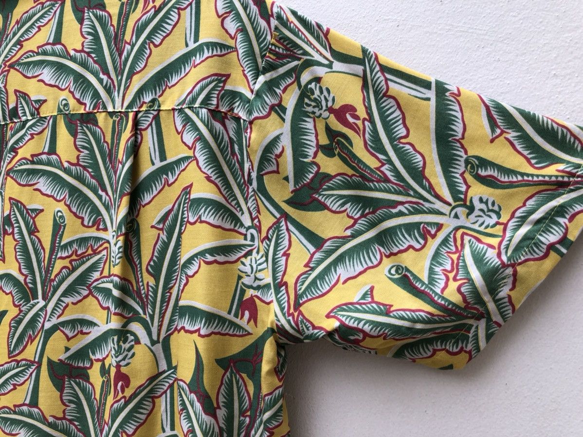 Diamond Head 80s Diamond Head Banana Leaves Hula Girl Rayon Hawaiian Size US M / EU 48-50 / 2 - 20 Thumbnail