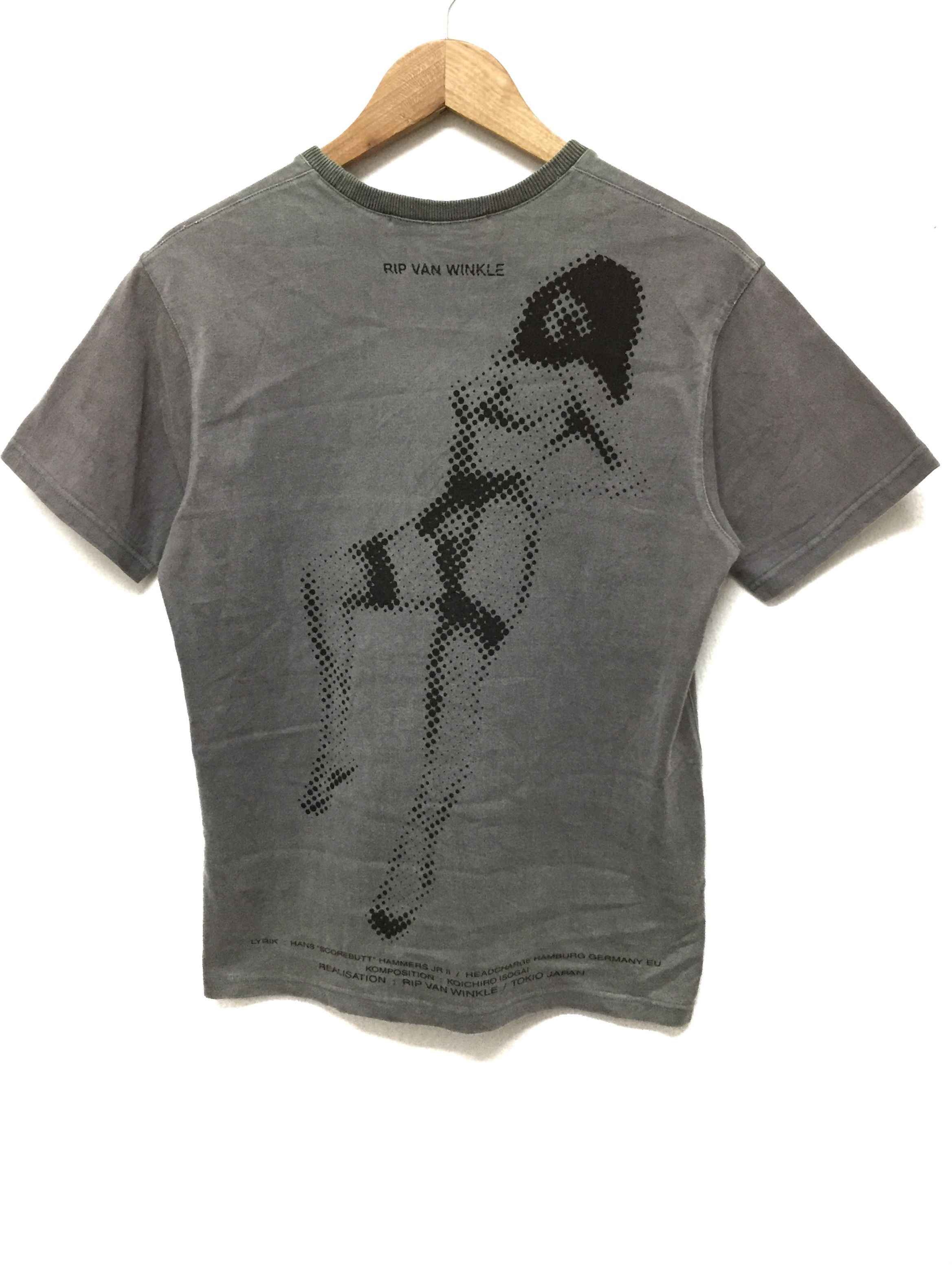 RIPVANWINKLE Rip Van Winkle point cloud pin up girl Germany tee Size US M / EU 48-50 / 2 - 2 Thumbnail